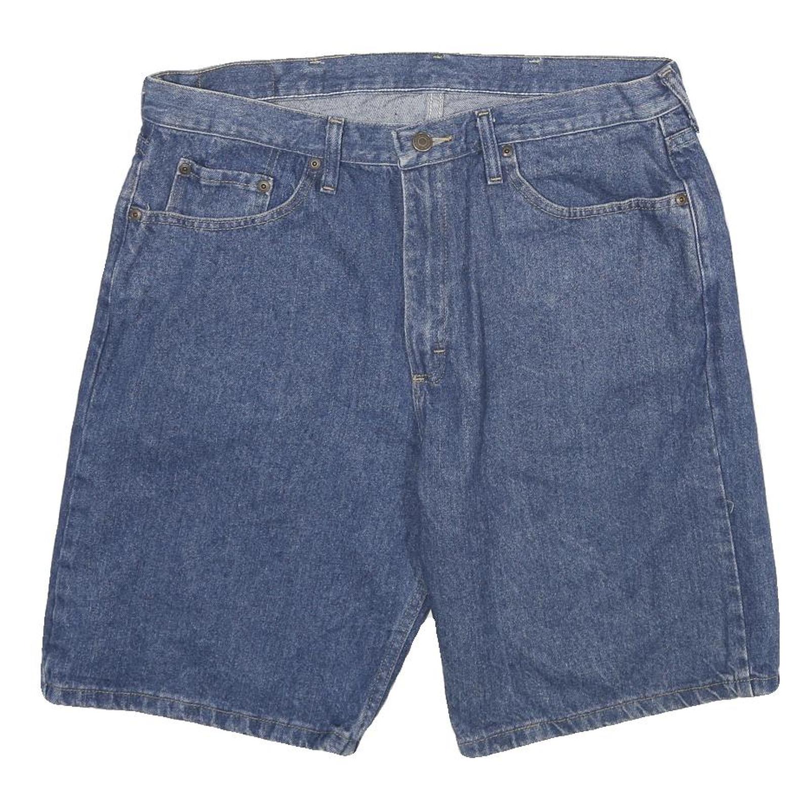 Buy WRANGLER Mens Blue Denim Casual Shorts L W36 Classic Cotton Summerwear Refurbished - $25.99 WRANGLER Mens Blue Denim Casual Shorts L W36 Classic Cotton Summerwear Refurbished - N/A refurbished available on Cerqular