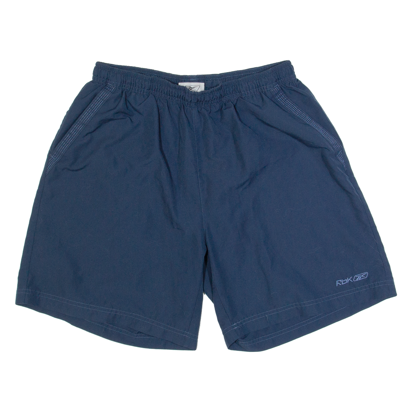REEBOK Mens Sports Shorts Blue L W32 Refurbished - N/A refurbished available on Cerqular