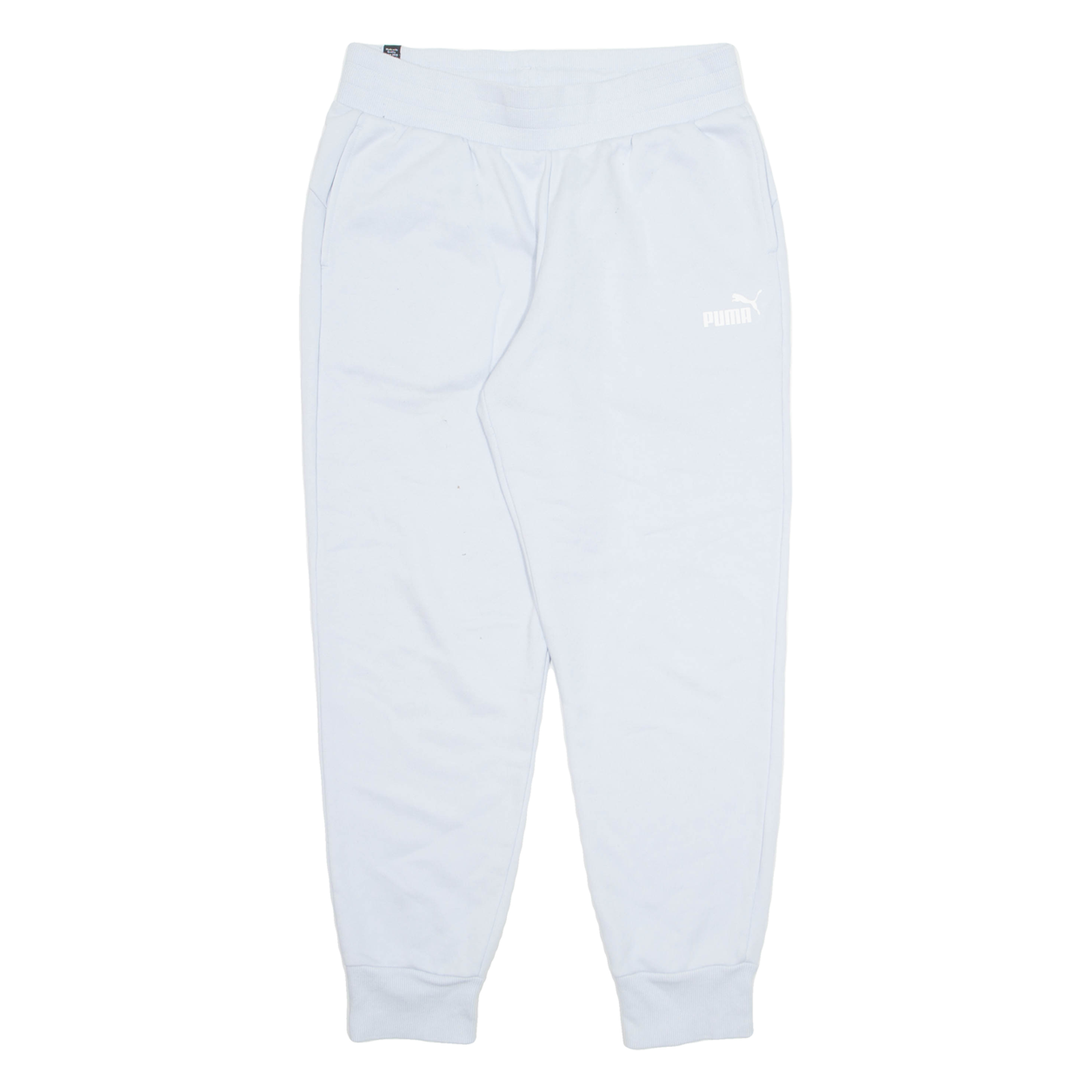PUMA Mens Joggers Blue Tapered M W28 L27 Refurbished - N/A refurbished available on Cerqular