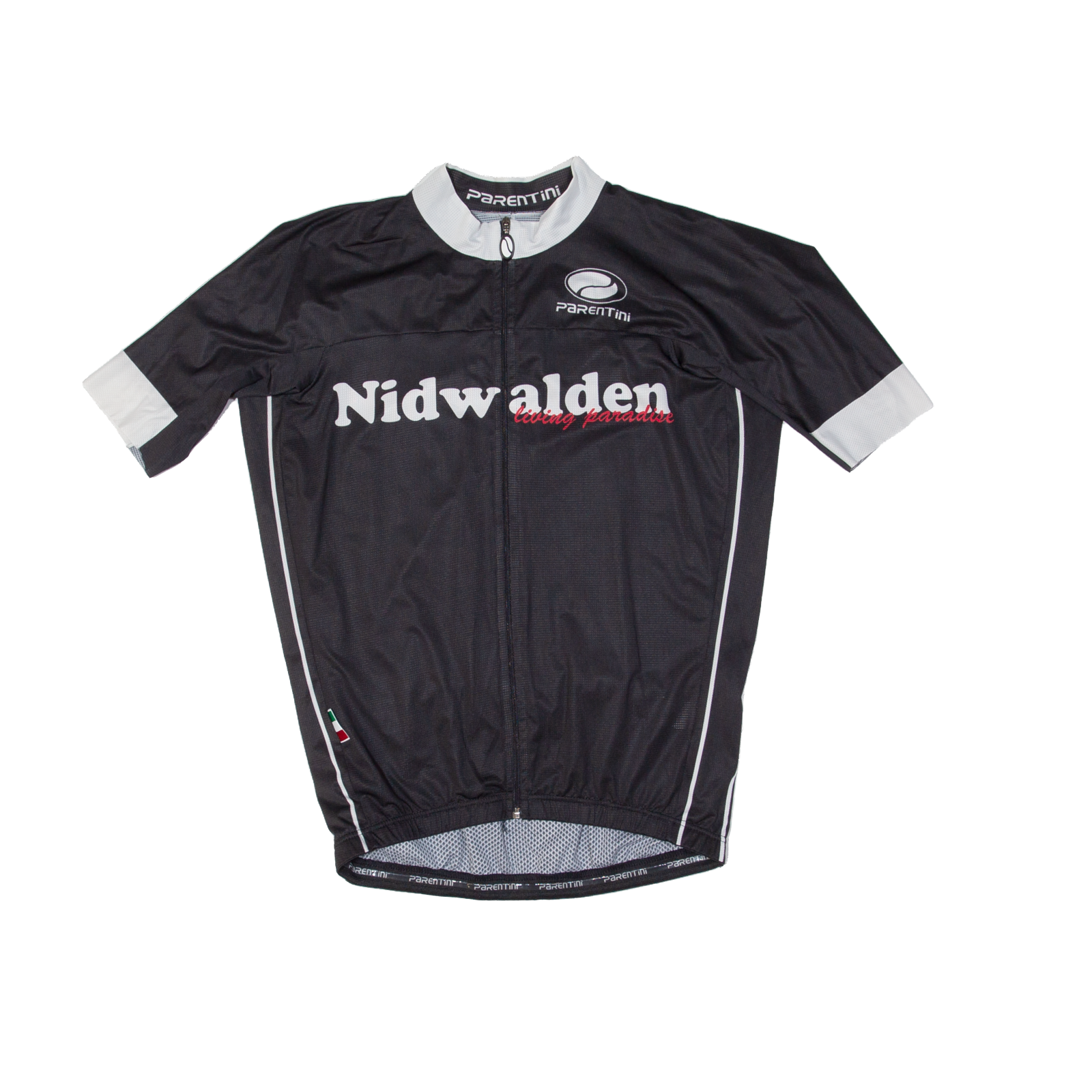 PARENTINI Cycling Full Zip Mens Jersey Black M Refurbished - N/A refurbished available on Cerqular