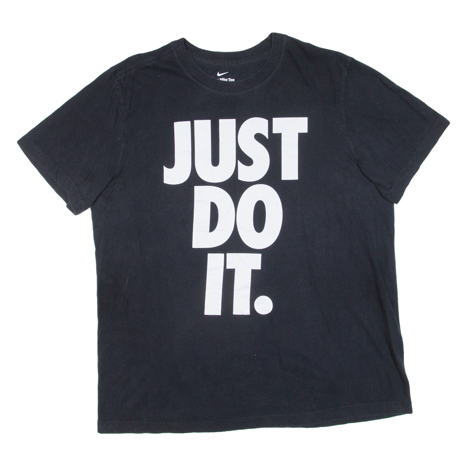 NIKE Mens T-Shirt Black L Refurbished - N/A refurbished available on Cerqular