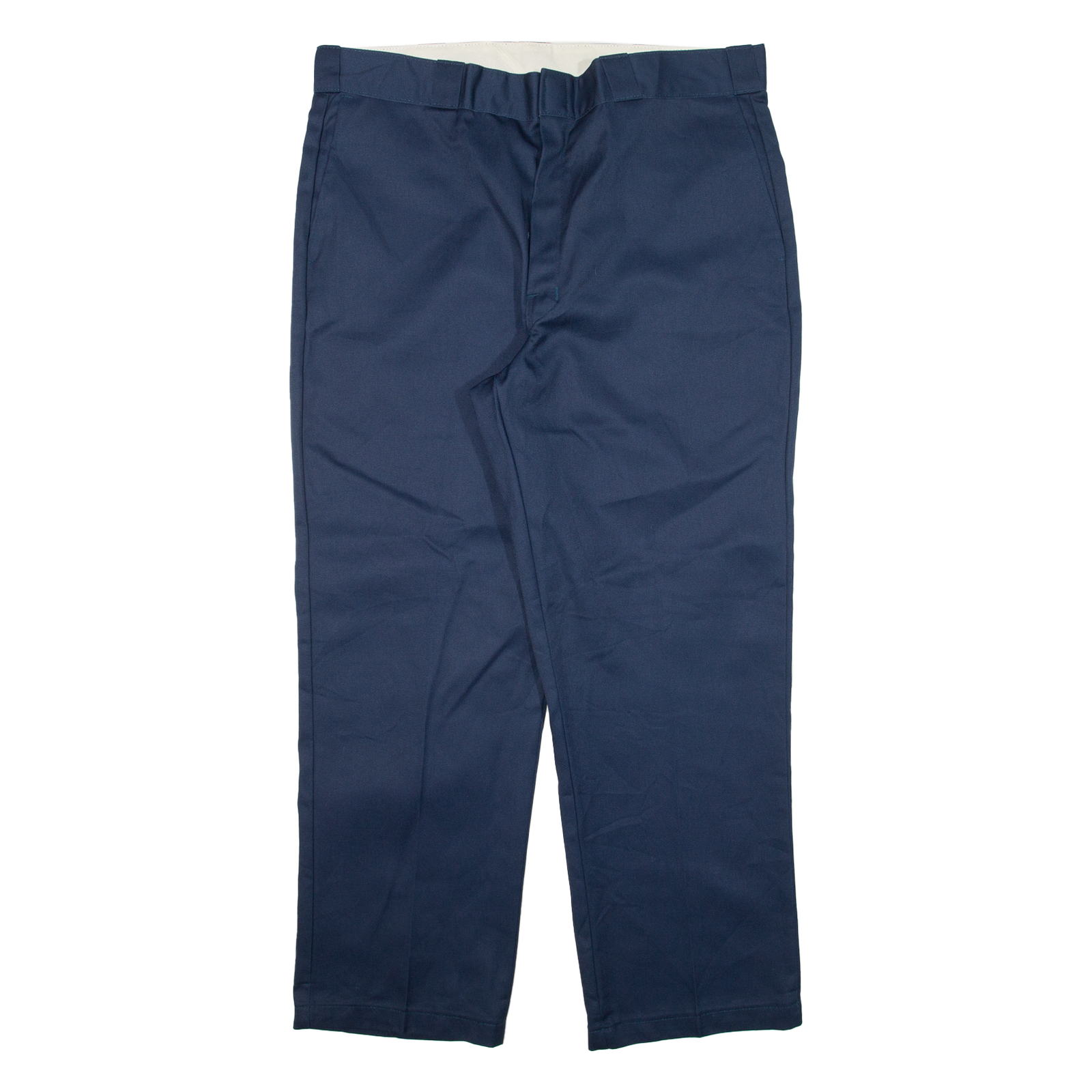 DICKIES Mens Trousers Blue Regular Straight W38 L29 Refurbished - N/A refurbished available on Cerqular