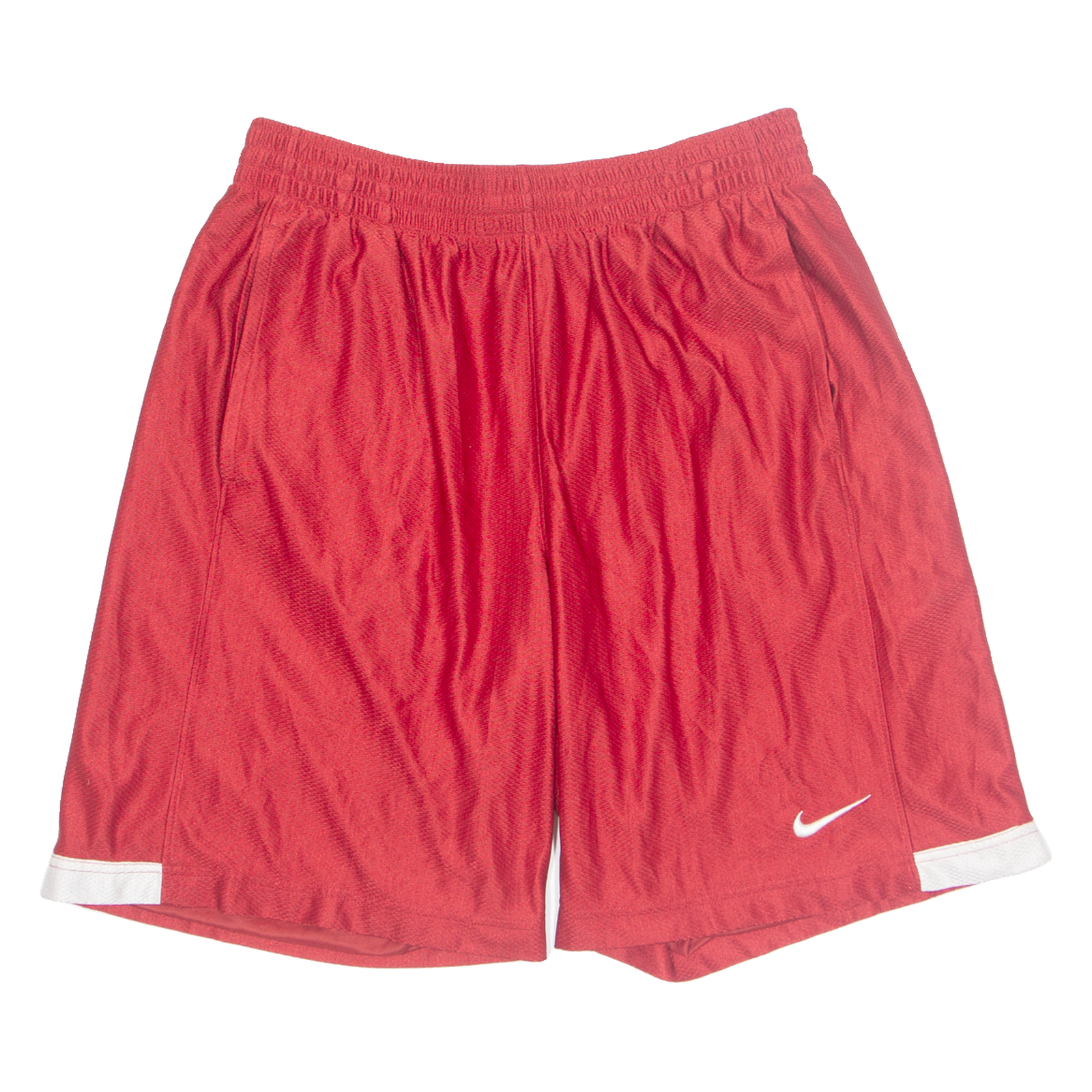 NIKE Mens Sports Shorts Red L W28 Refurbished - N/A refurbished available on Cerqular