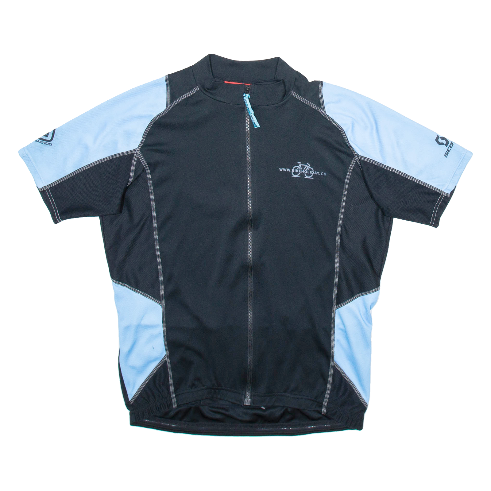 JAKROO Full Zip Cycling Mens Jersey Black XL Refurbished - N/A refurbished available on Cerqular