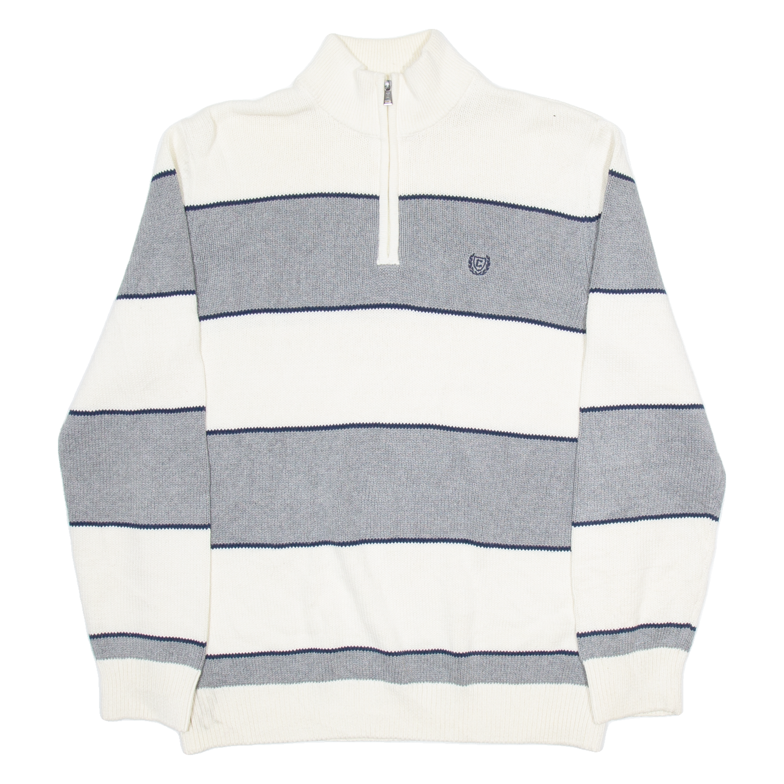 Buy CHAPS Mens Patterned Jumper White Striped 1/4 Zip Tight Knit M Refurbished - $35.09 CHAPS Mens Patterned Jumper White Striped 1/4 Zip Tight Knit M Refurbished - N/A refurbished available on Cerqular