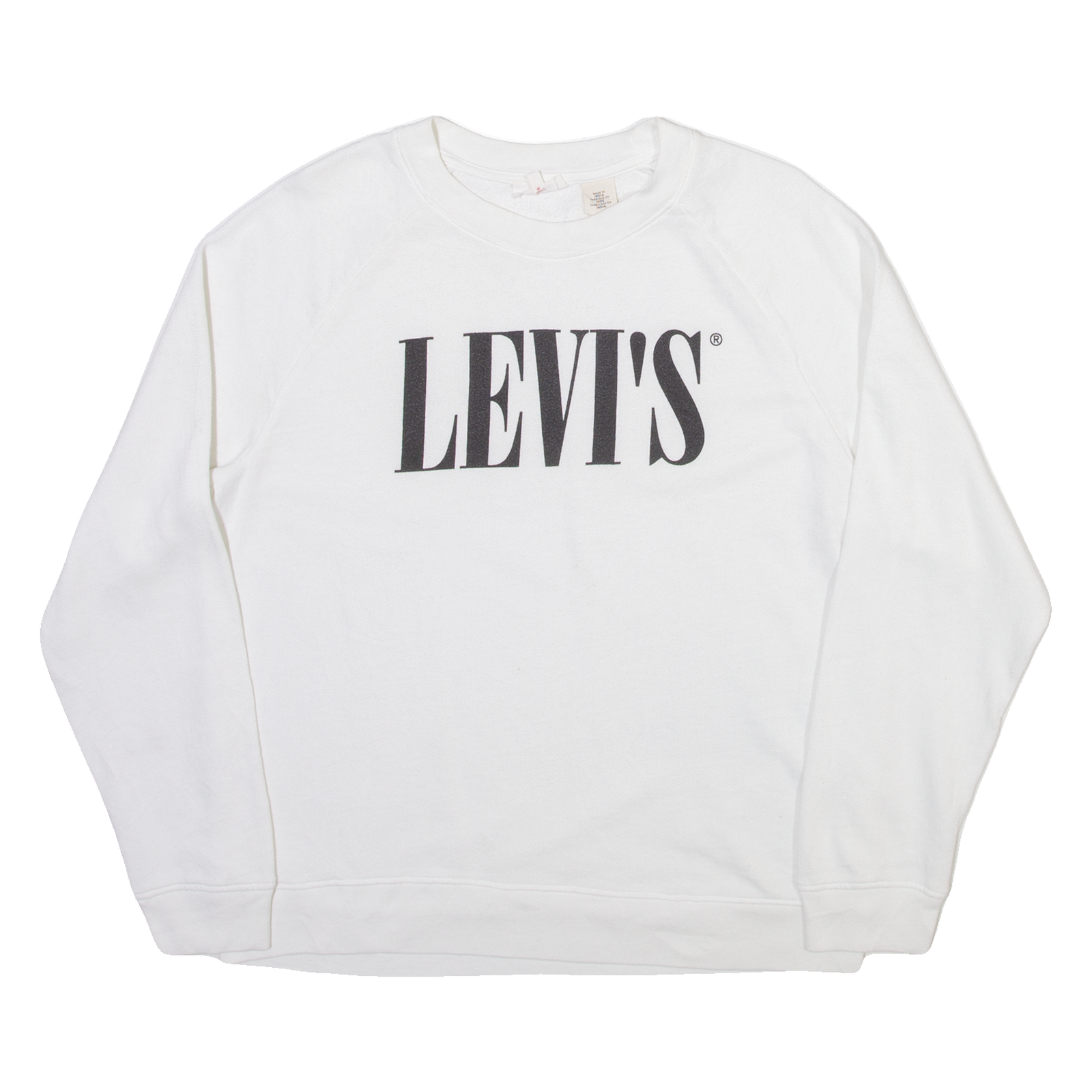 LEVI'S Mens Sweatshirt White M Refurbished - N/A refurbished available on Cerqular