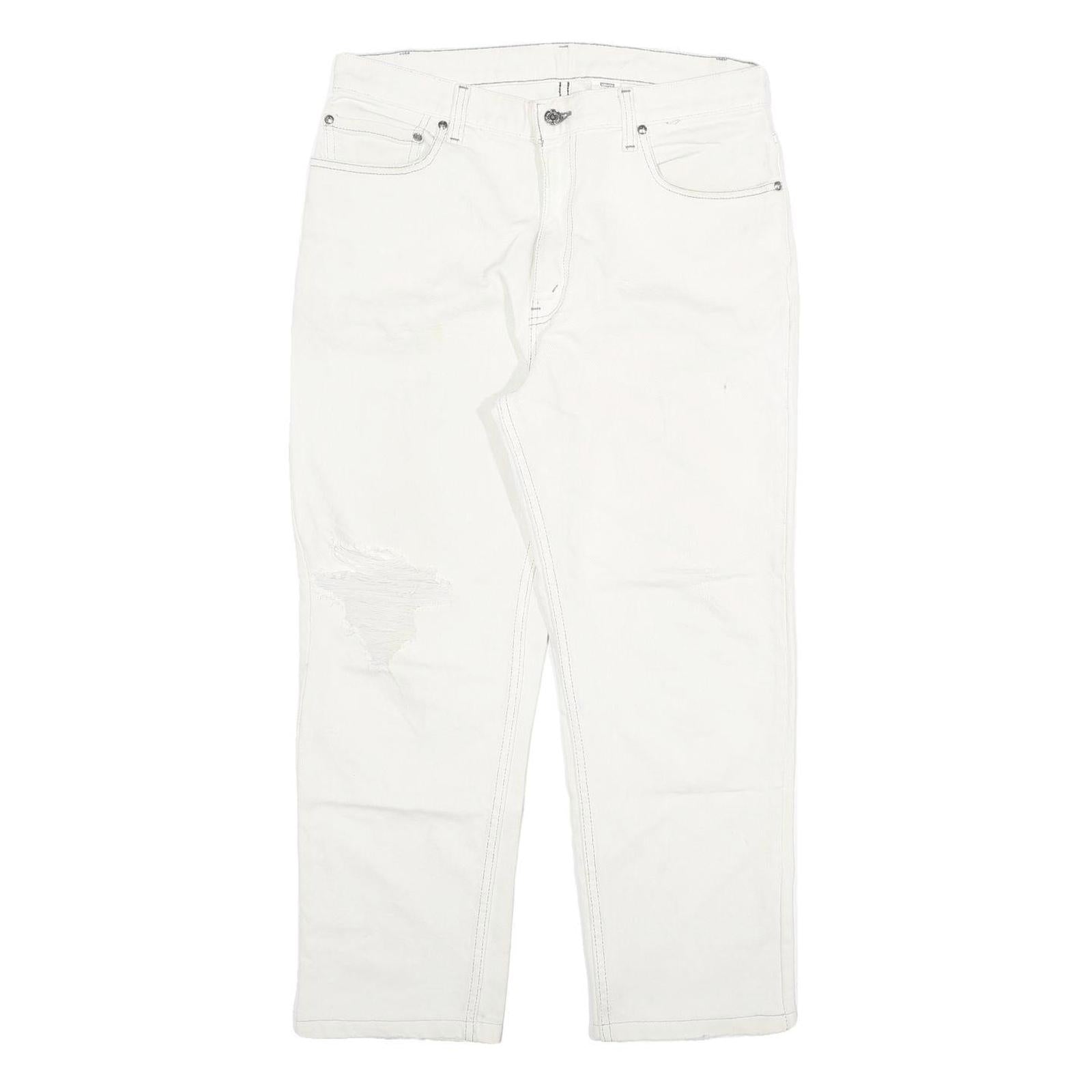 Buy LEVI'S Mens Slim White Jeans Denim W32 L25 Button Cotton Blend Stylish Refurbished - $36.39 LEVI'S Mens Slim White Jeans Denim W32 L25 Button Cotton Blend Stylish Refurbished - N/A refurbished available on Cerqular