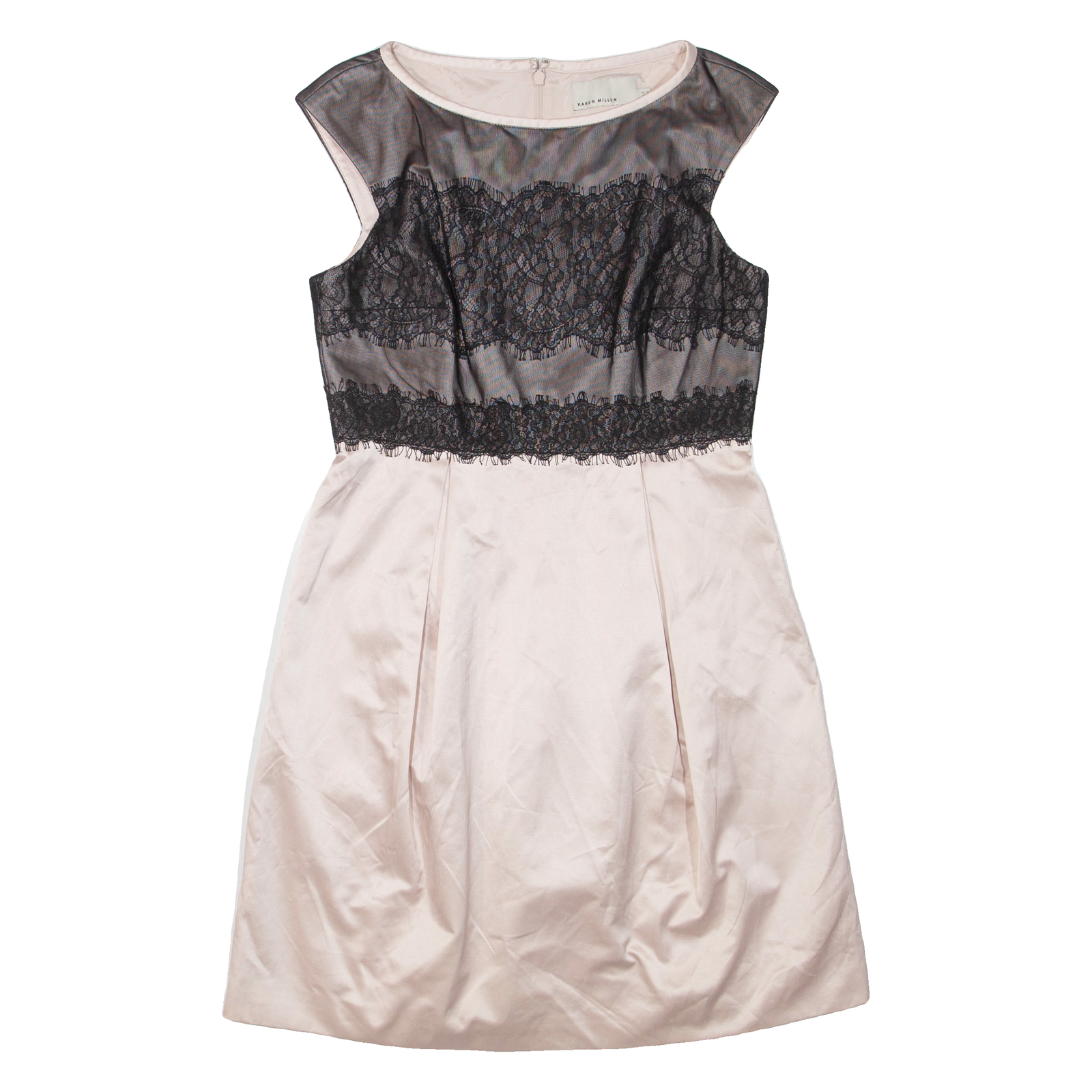 KAREN MILLEN Womens Day Dress Pink Sleeveless Short UK 12 Refurbished - N/A refurbished available on Cerqular