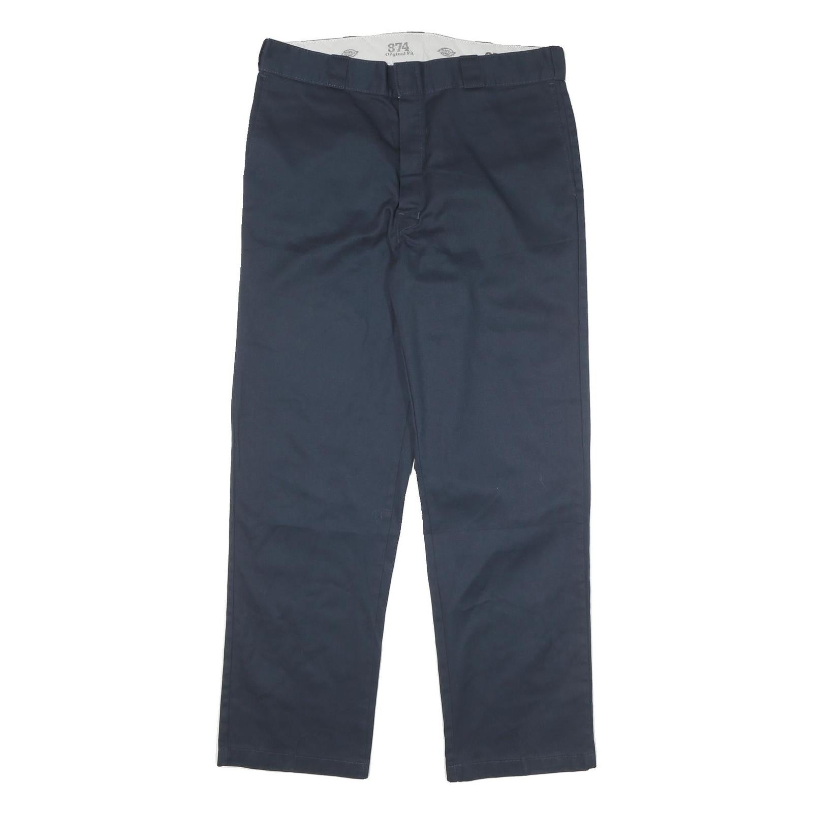 Buy DICKIES Mens Cotton Blend Navy Regular Straight Trousers W38 L32 Workwear Zip Refurbished - $42.89 DICKIES Mens Cotton Blend Navy Regular Straight Trousers W38 L32 Workwear Zip Refurbished - N/A refurbished available on Cerqular