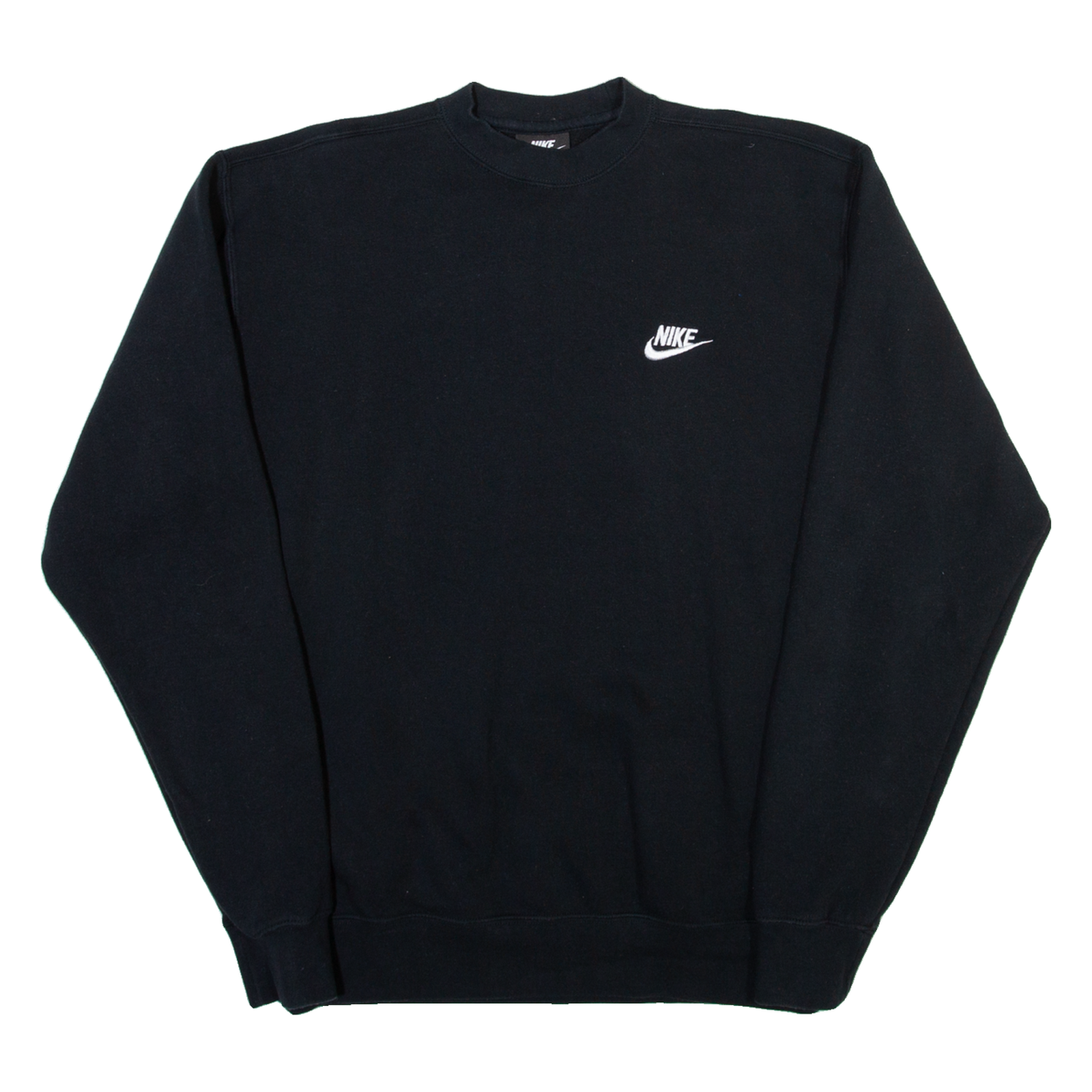 NIKE Mens Sweatshirt Black Crew Neck S Refurbished - N/A refurbished available on Cerqular