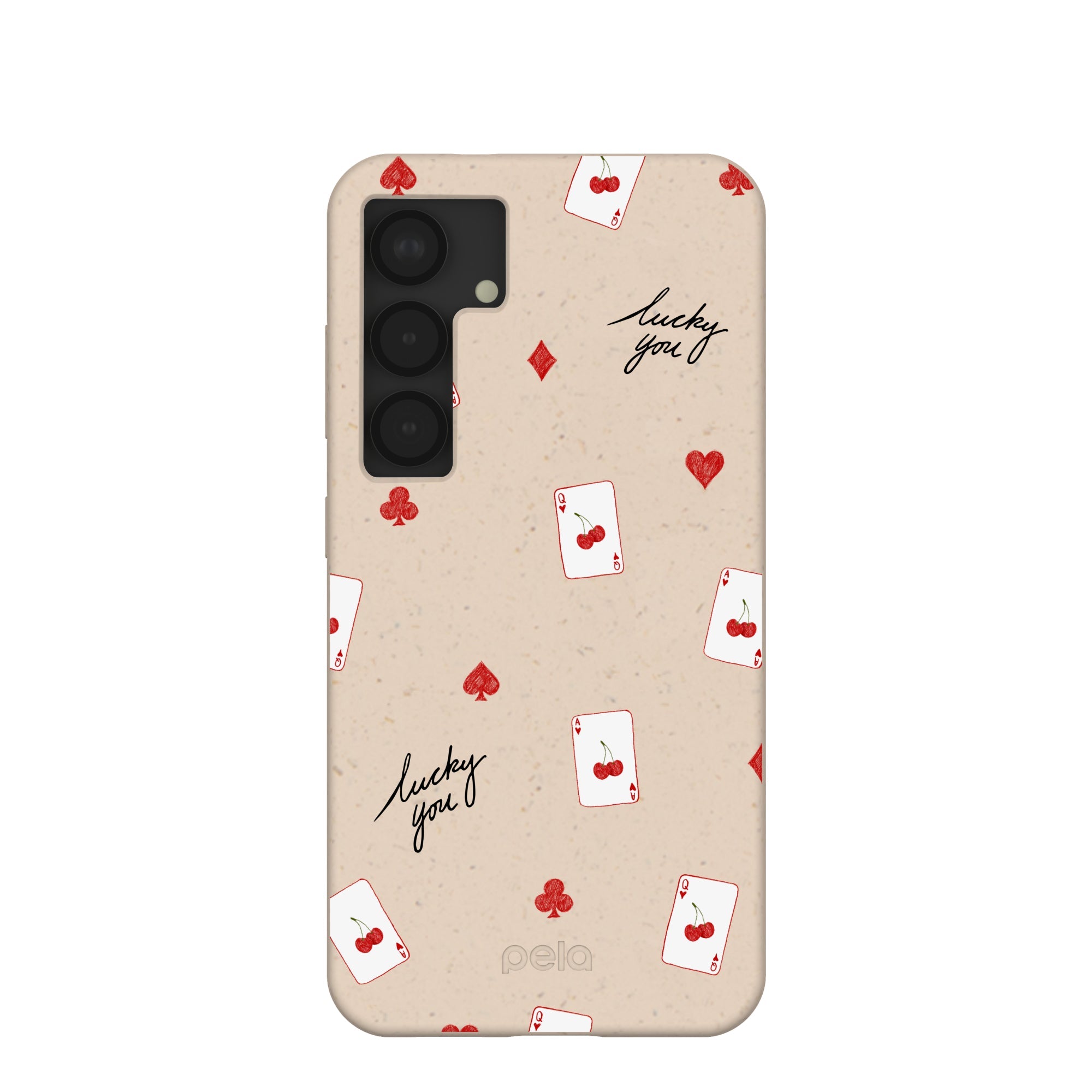 Seashell Lucky You Samsung Galaxy S25 Case Refurbished - Pela Case refurbished available on Cerqular