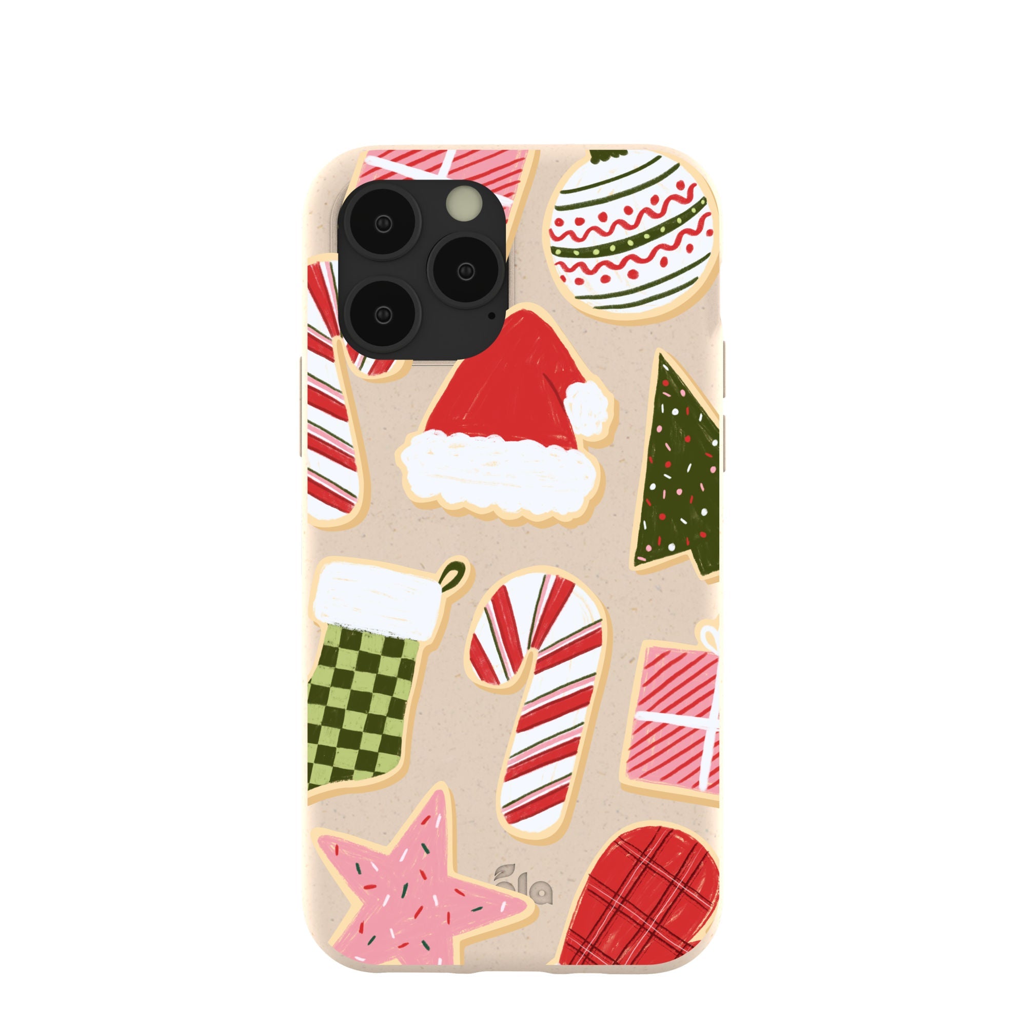 Seashell Festive Cookies iPhone 11 Pro Case Refurbished - Pela Case refurbished available on Cerqular