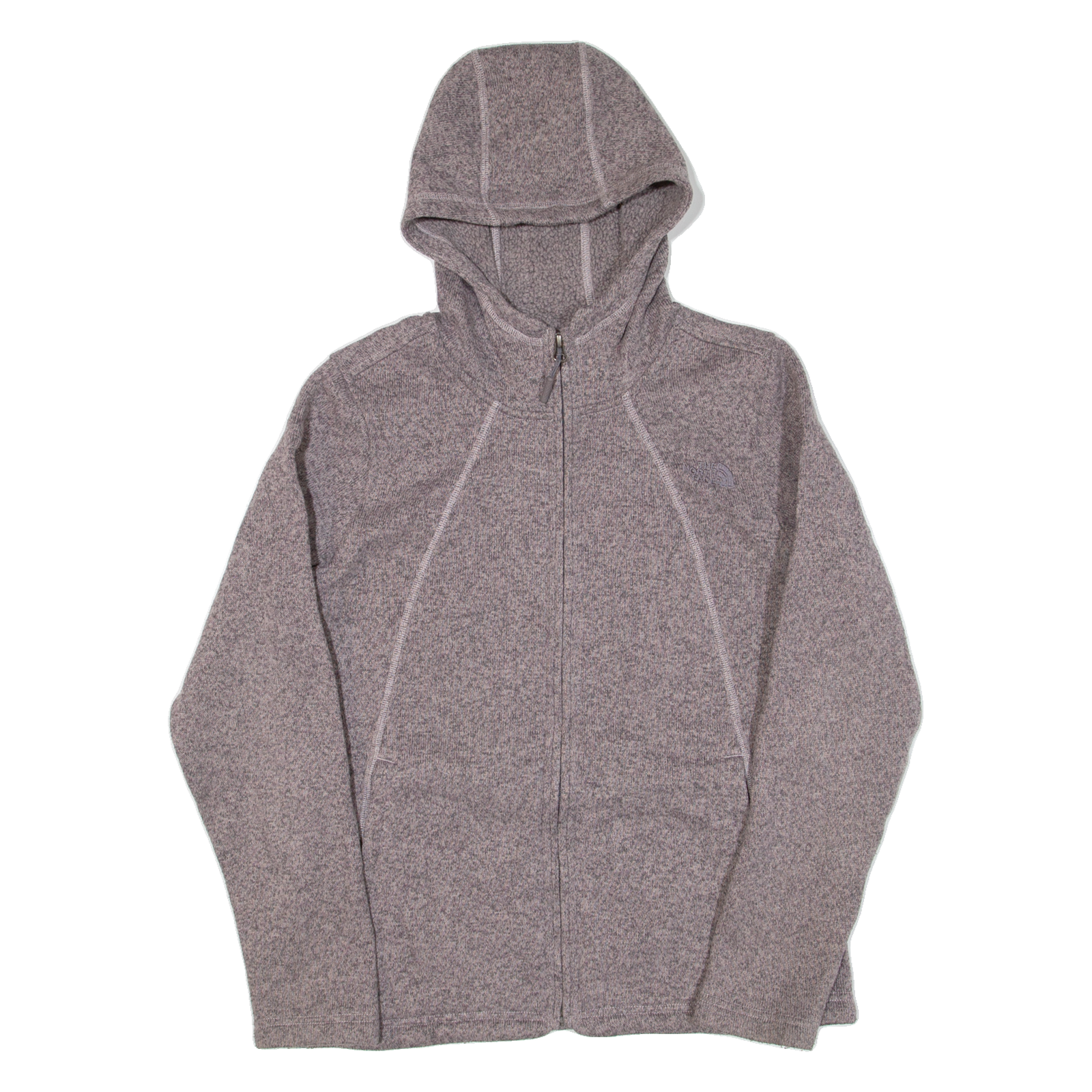 THE NORTH FACE Womens Purple Hoodie Full Zip S Refurbished - N/A refurbished available on Cerqular