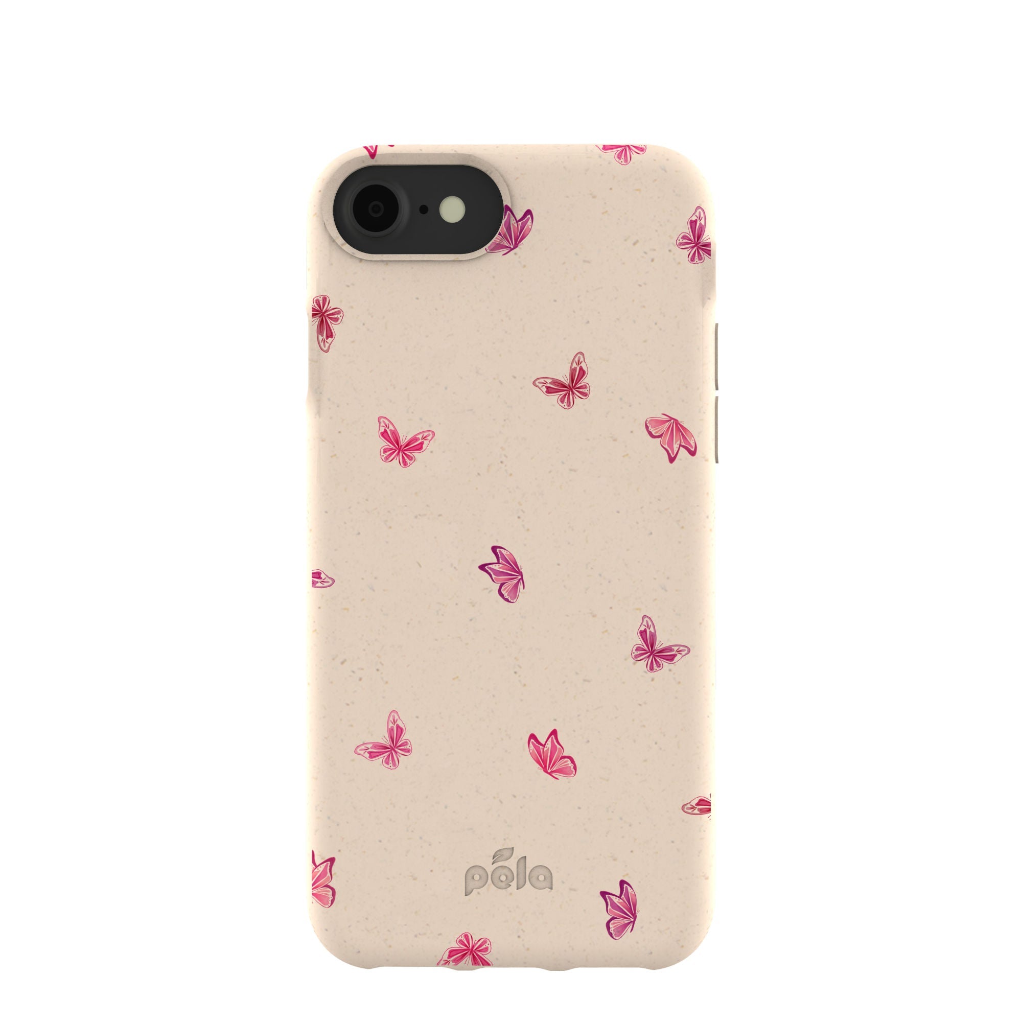 Seashell Lil Flutters iPhone 6/6s/7/8/SE Case Refurbished - Pela Case refurbished available on Cerqular