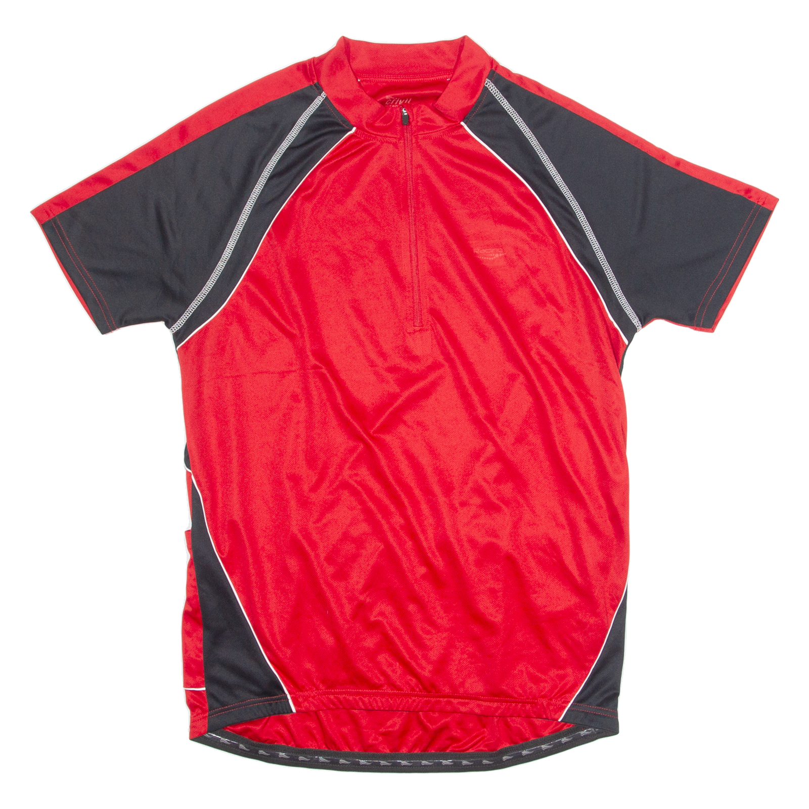 CRIVIT Cycling Mens Jersey Red 1/4 Zip XL Refurbished - N/A refurbished available on Cerqular