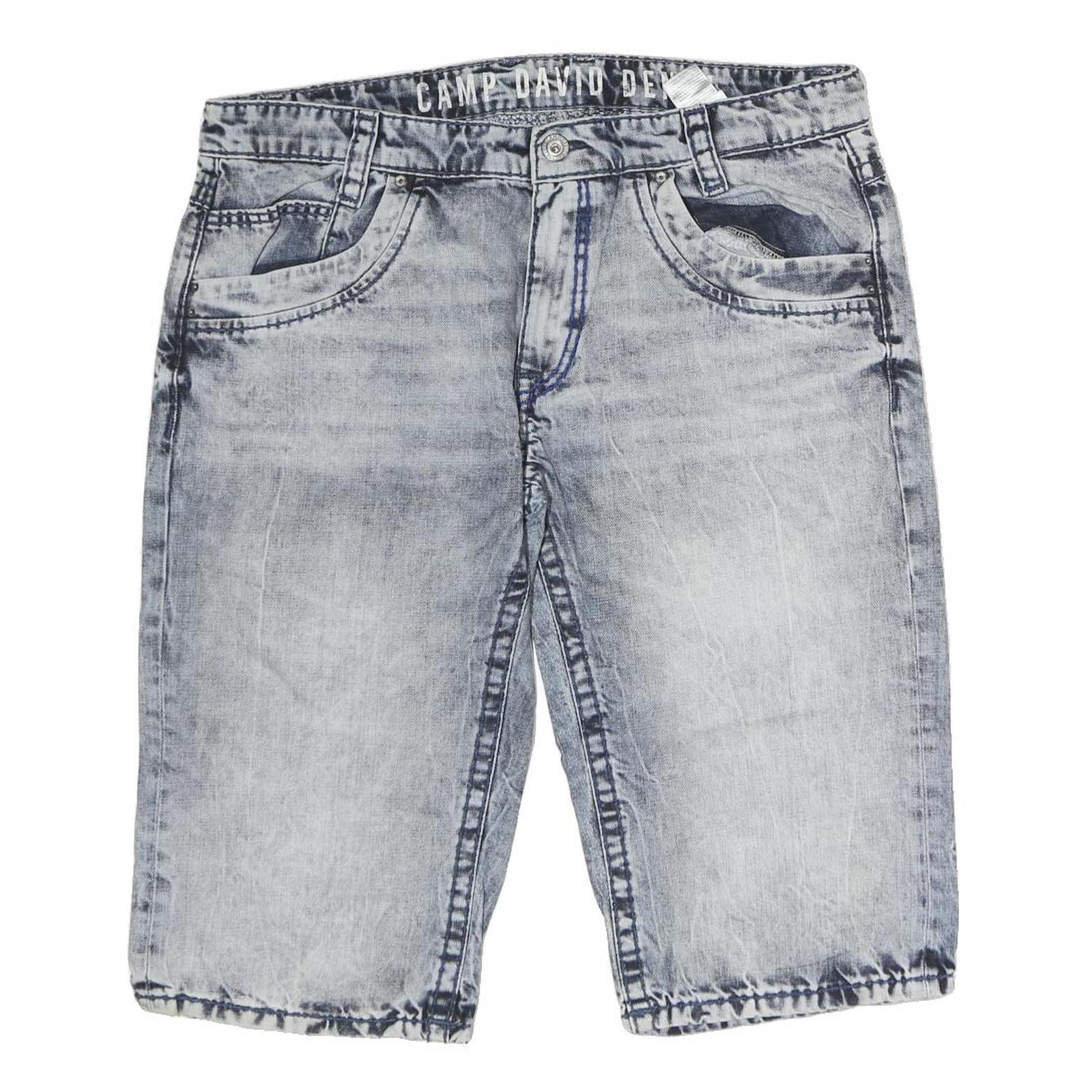 CAMP DAVID DENIM Mens Shorts Blue Denim XL W38 Casual Classic Comfort Refurbished - N/A refurbished available on Cerqular