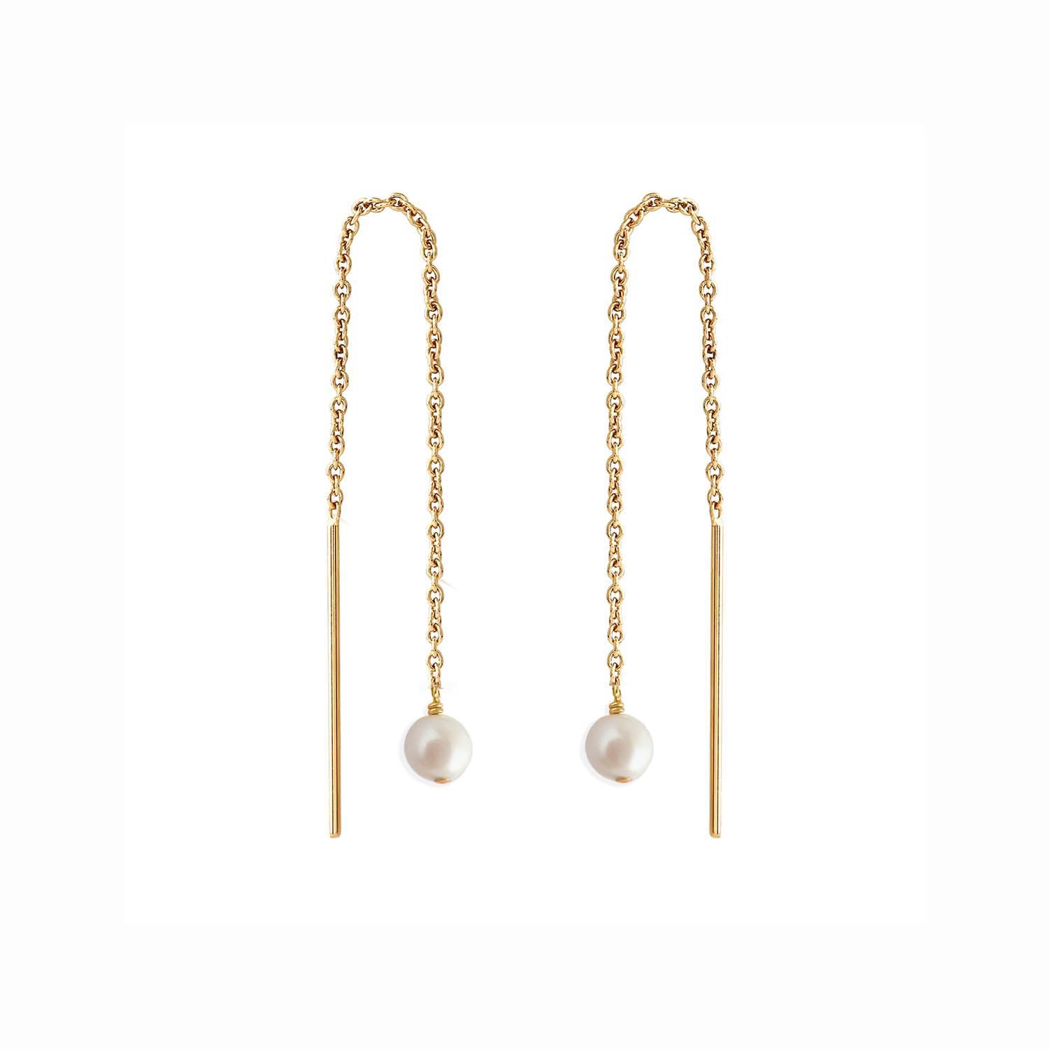 Buy Paloma Pearl Threaders Gold | Size: 4 in. Refurbished - $65.00 Paloma Pearl Threaders Gold | Size: 4 in. Refurbished - N/A (There is no well-known brand by the name "A refurbished available on Cerqular