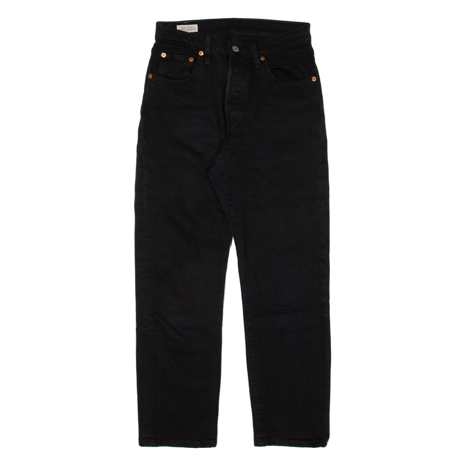 LEVI'S 501 BIG E Jeans Womens Blue Regular Straight W25 L26 Refurbished - N/A refurbished available on Cerqular