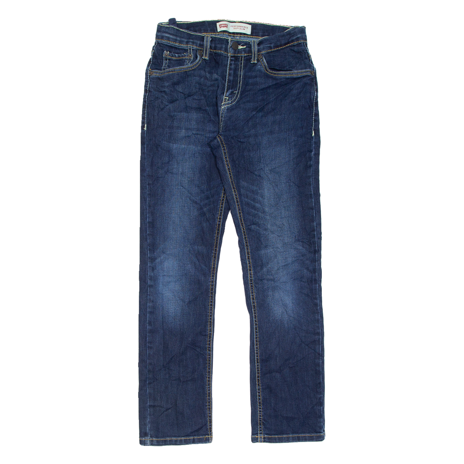 LEVI'S 511 Jeans Mens Blue Slim Straight Stone Wash W27 L29 Refurbished - N/A refurbished available on Cerqular