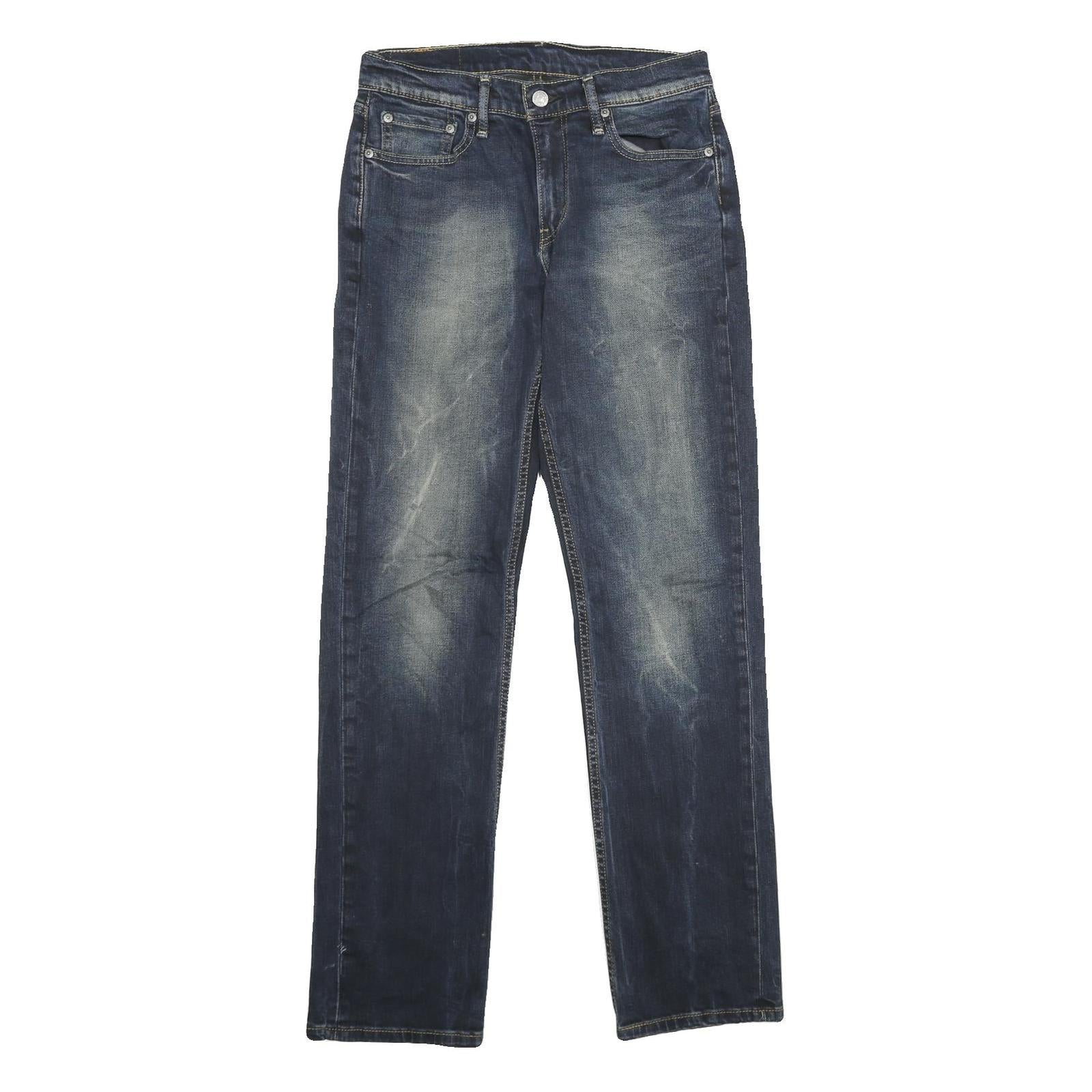 LEVI'S 514 Classic Mens Jeans Blue Regular Straight Denim Medium W29 L32 Refurbished - N/A refurbished available on Cerqular