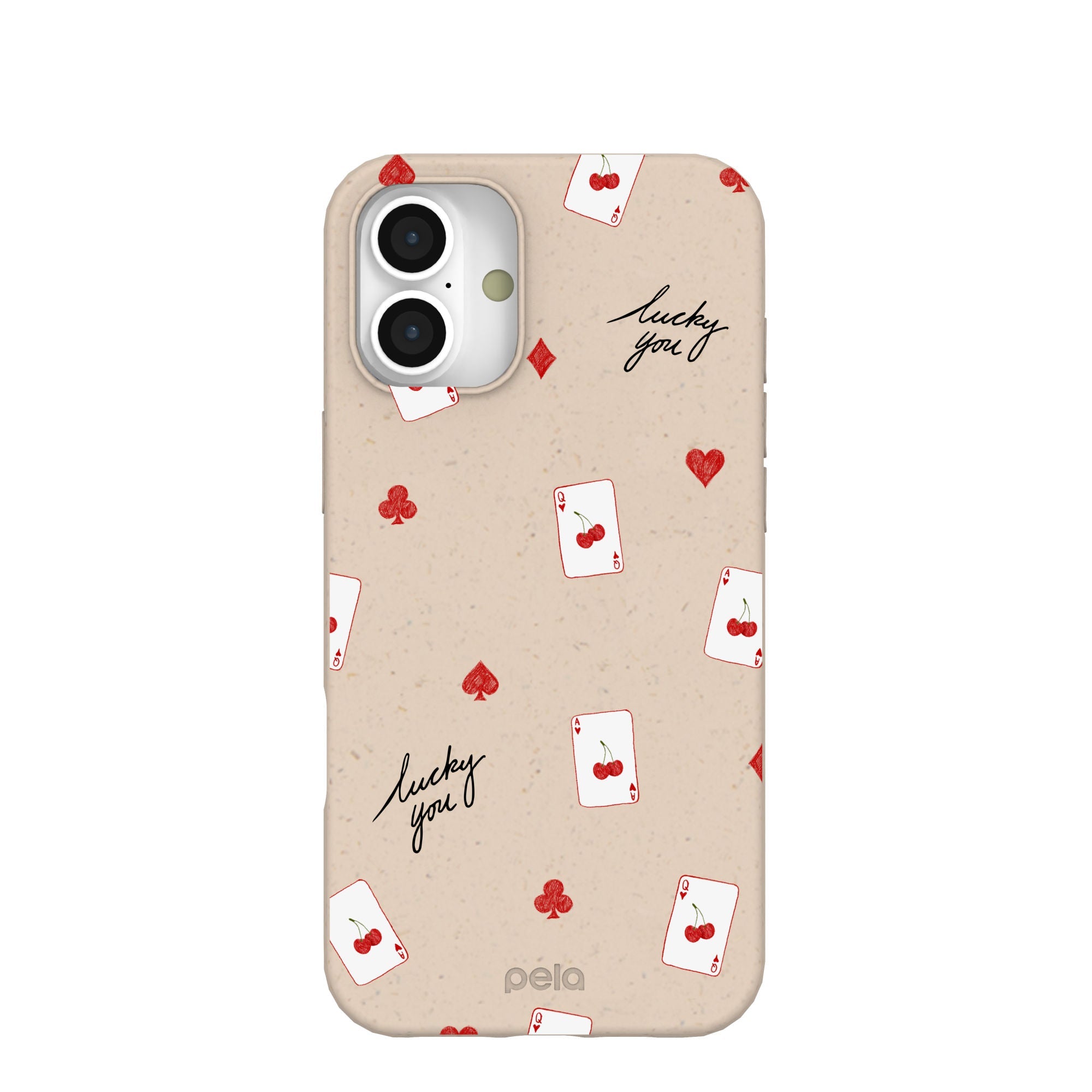 Seashell Lucky You iPhone 16 Plus Case Refurbished - Pela Case refurbished available on Cerqular