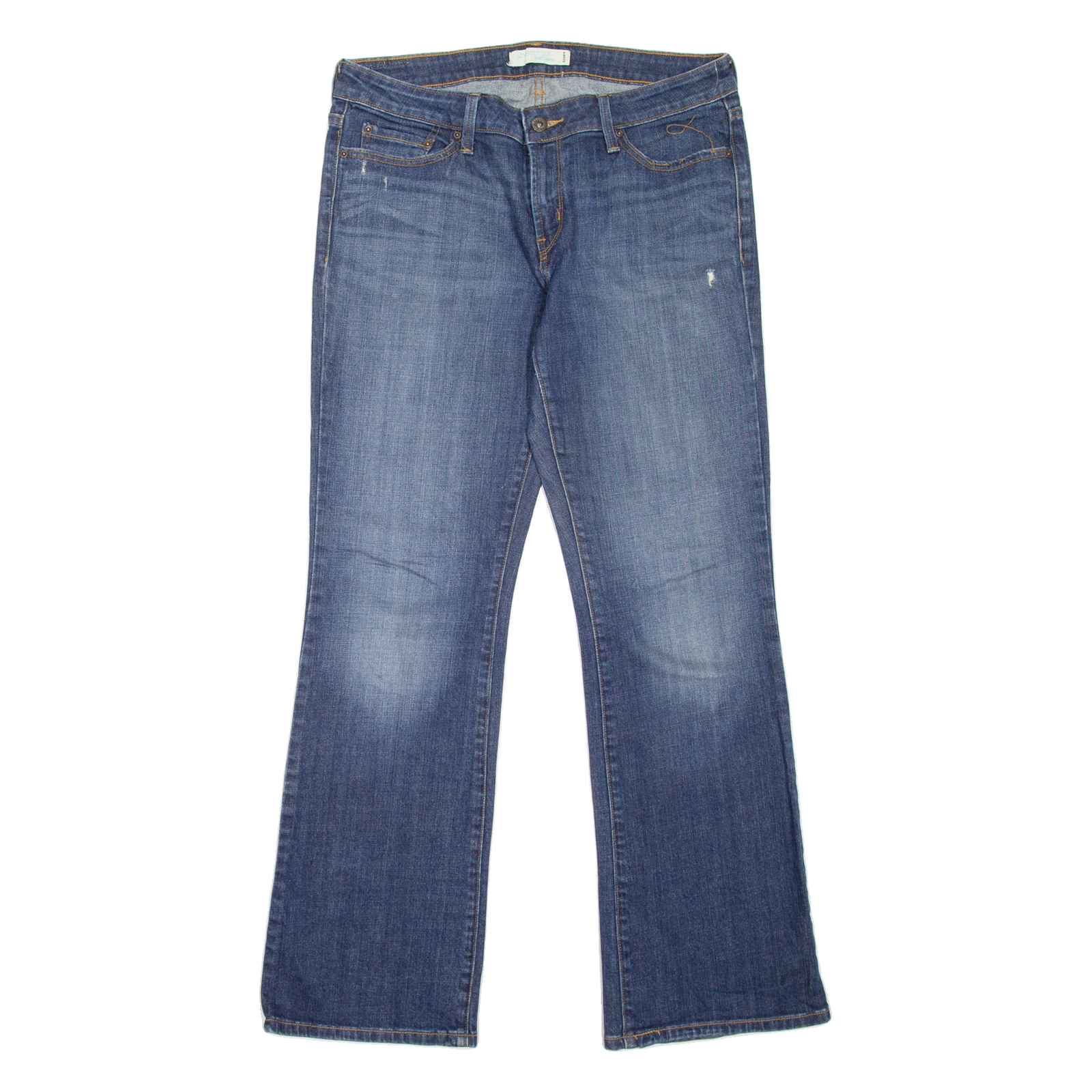 LEVI'S 545 Womens Jeans Blue Regular Bootcut Stone Wash W32 L31 Refurbished - N/A refurbished available on Cerqular