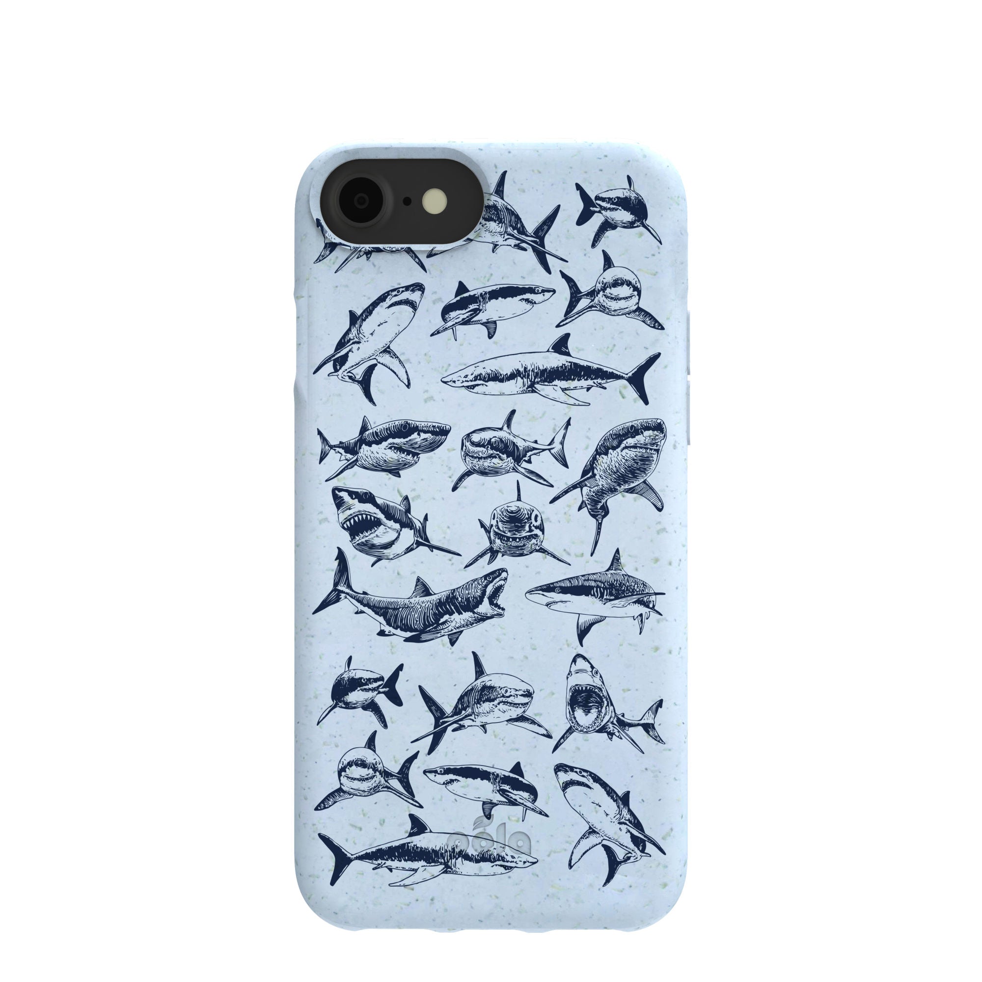 Powder Blue Great White iPhone 6/6s/7/8/SE Case Refurbished - Pela Case refurbished available on Cerqular