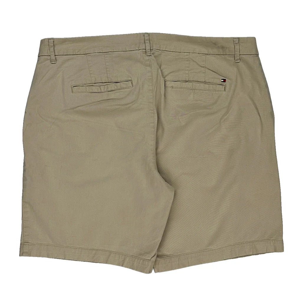 Tommy Hilfiger Chino Shorts - 36W 8L Beige Cotton Refurbished - Thrifted (note: this is a term often used to describe second- refurbished available on Cerqular