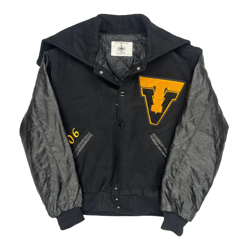 Buy Stenberg Holloway College Varsity Jacket - Medium Black Leather Refurbished - $60.29 Stenberg Holloway College Varsity Jacket - Medium Black Leather Refurbished - Thrifted (note: this is a term often used to describe second- refurbished available on Cerqular