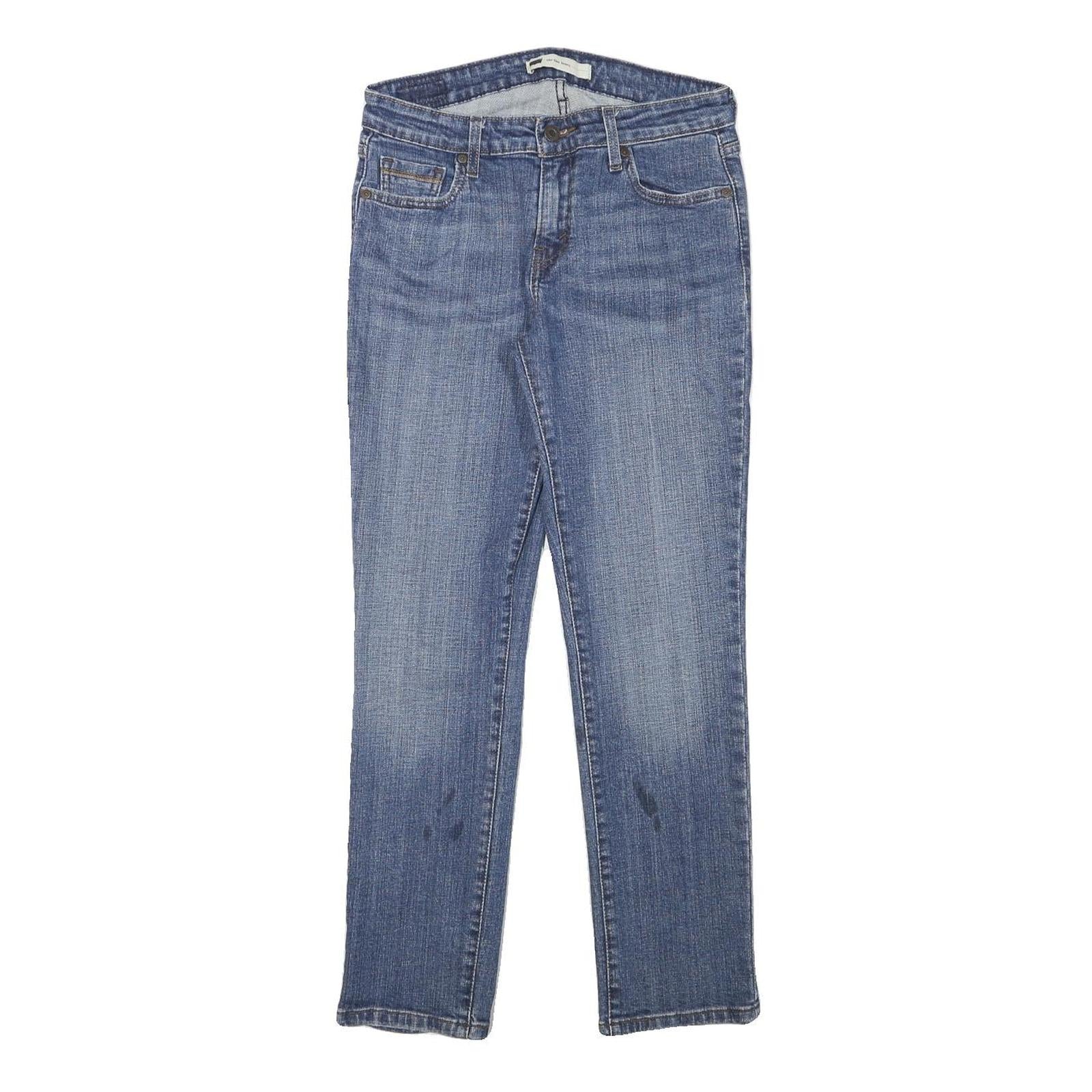 LEVI'S Womens Jeans Blue Slim Skinny Denim Medium W28 L28 Classic Zip Pocket Refurbished - N/A refurbished available on Cerqular