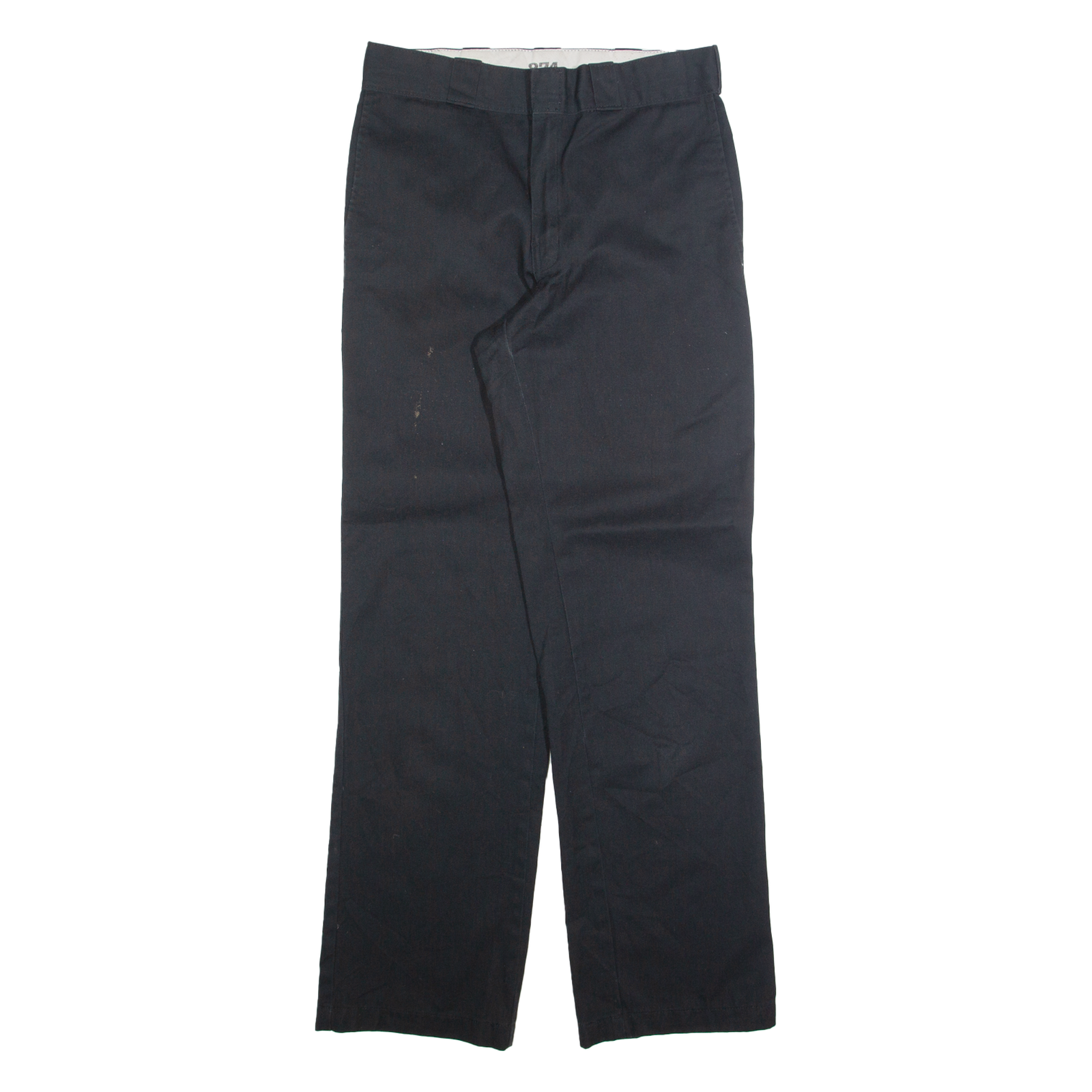 DICKIES Chino Mens Trousers Black Regular Straight W28 L31 Refurbished - N/A refurbished available on Cerqular