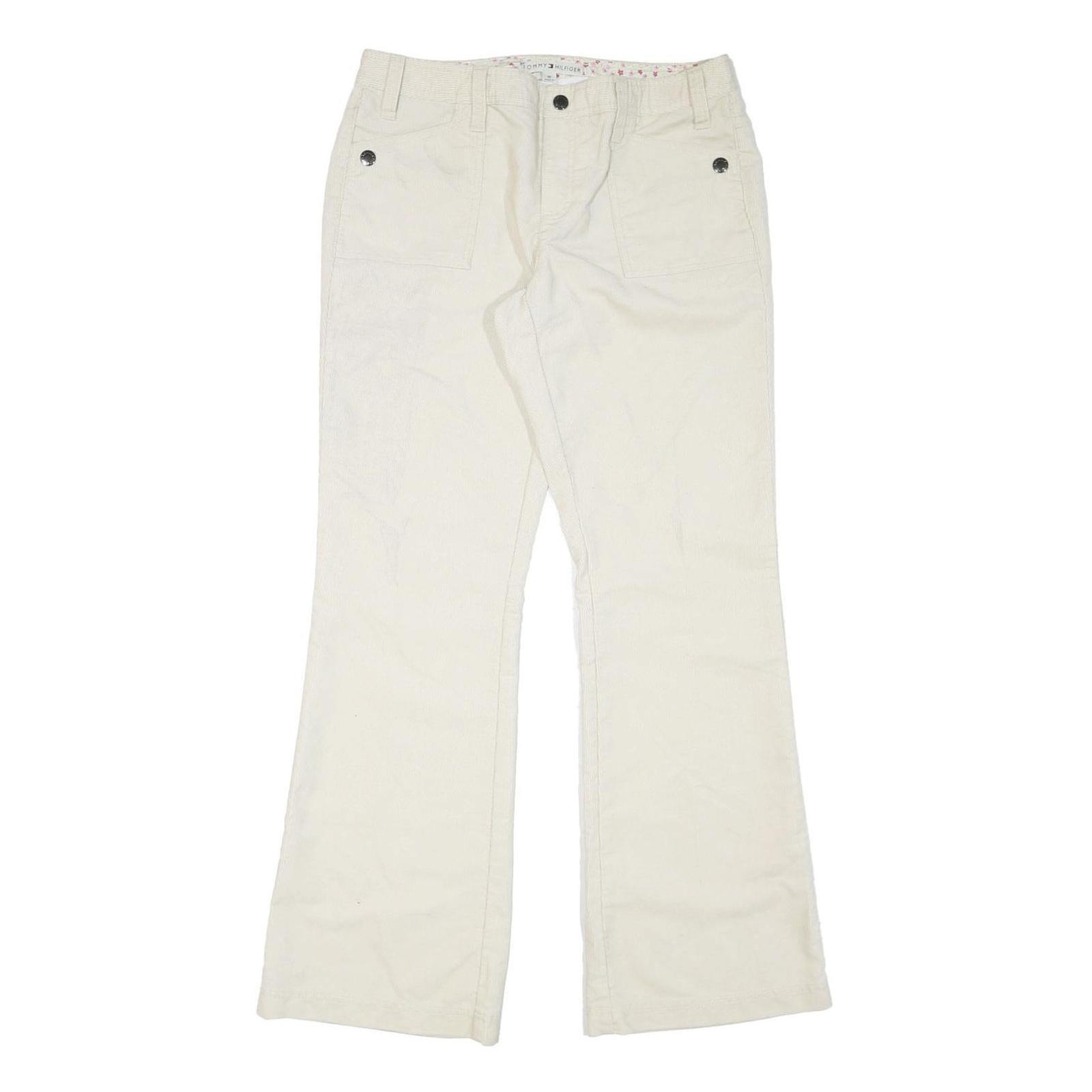 Buy TOMMY HILFIGER Womens Cotton Blend Cream Regular Fit Straight Trousers W34 L33 Refurbished - $41.59 TOMMY HILFIGER Womens Cotton Blend Cream Regular Fit Straight Trousers W34 L33 Refurbished - N/A refurbished available on Cerqular