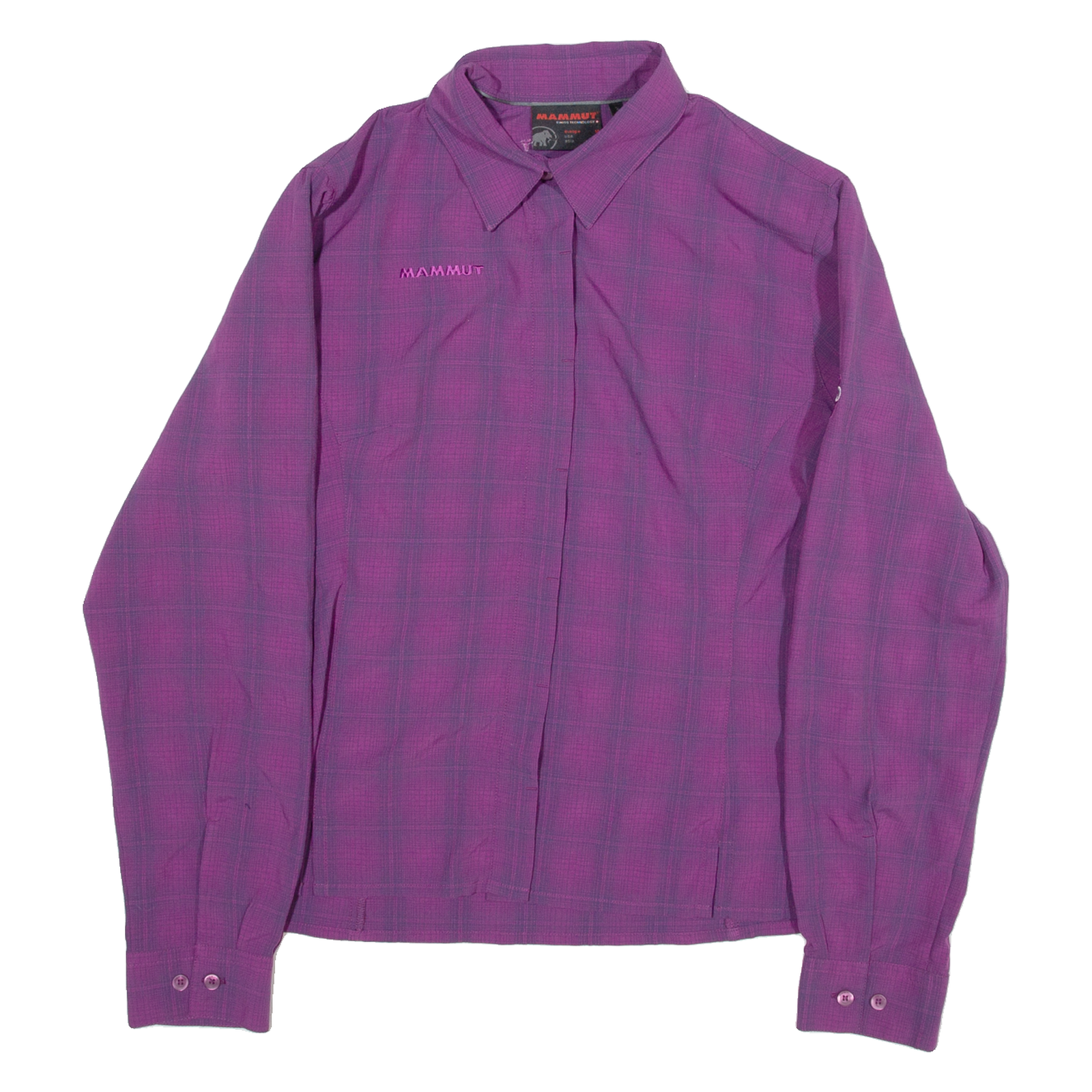 Buy MAMMUT Womens Shirt Purple Check Long Sleeve M Refurbished - $36.39 MAMMUT Womens Shirt Purple Check Long Sleeve M Refurbished - N/A refurbished available on Cerqular