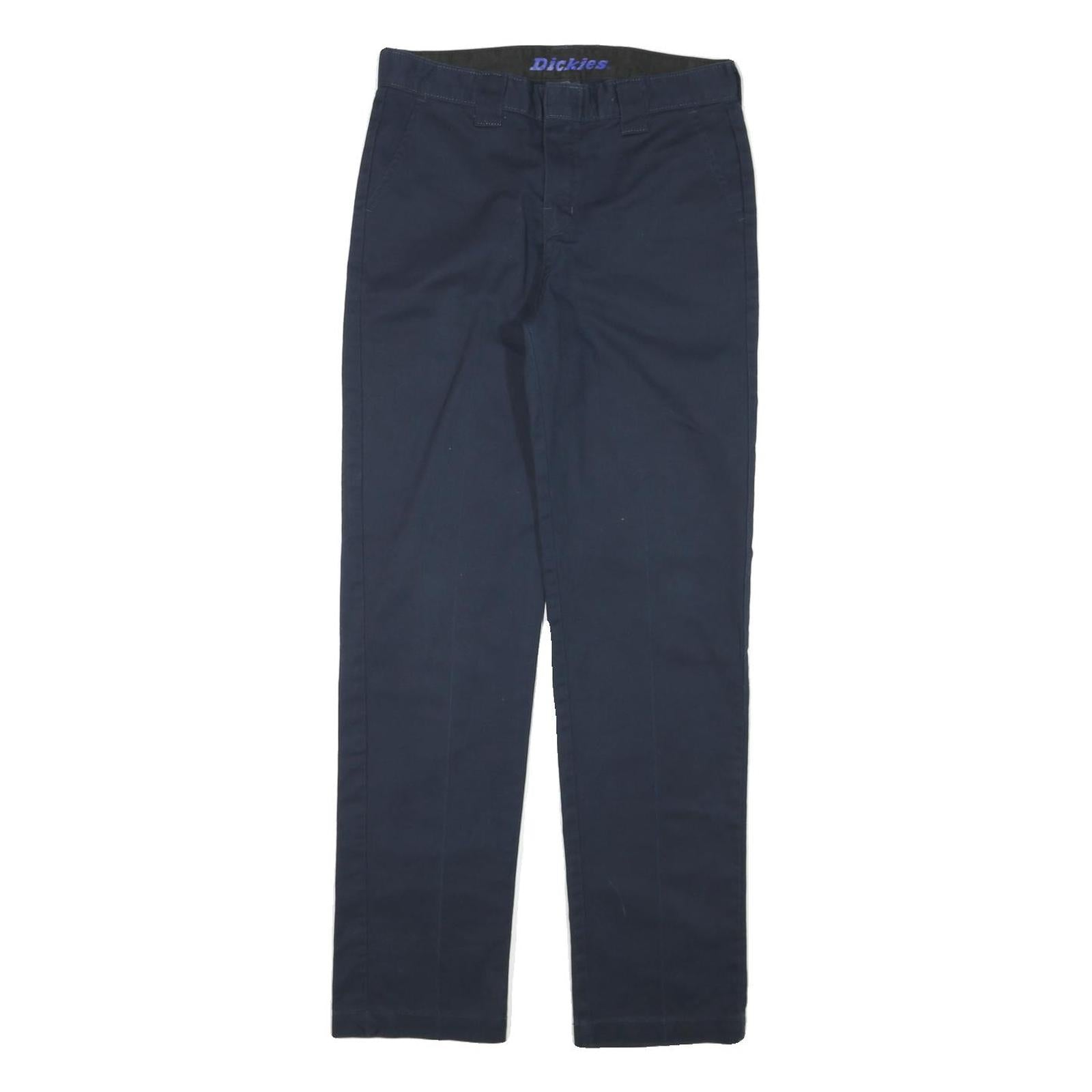 Buy DICKIES Mens Cotton Blend Navy Regular Fit Straight Leg Trousers W28 L30 Refurbished - $42.89 DICKIES Mens Cotton Blend Navy Regular Fit Straight Leg Trousers W28 L30 Refurbished - N/A refurbished available on Cerqular