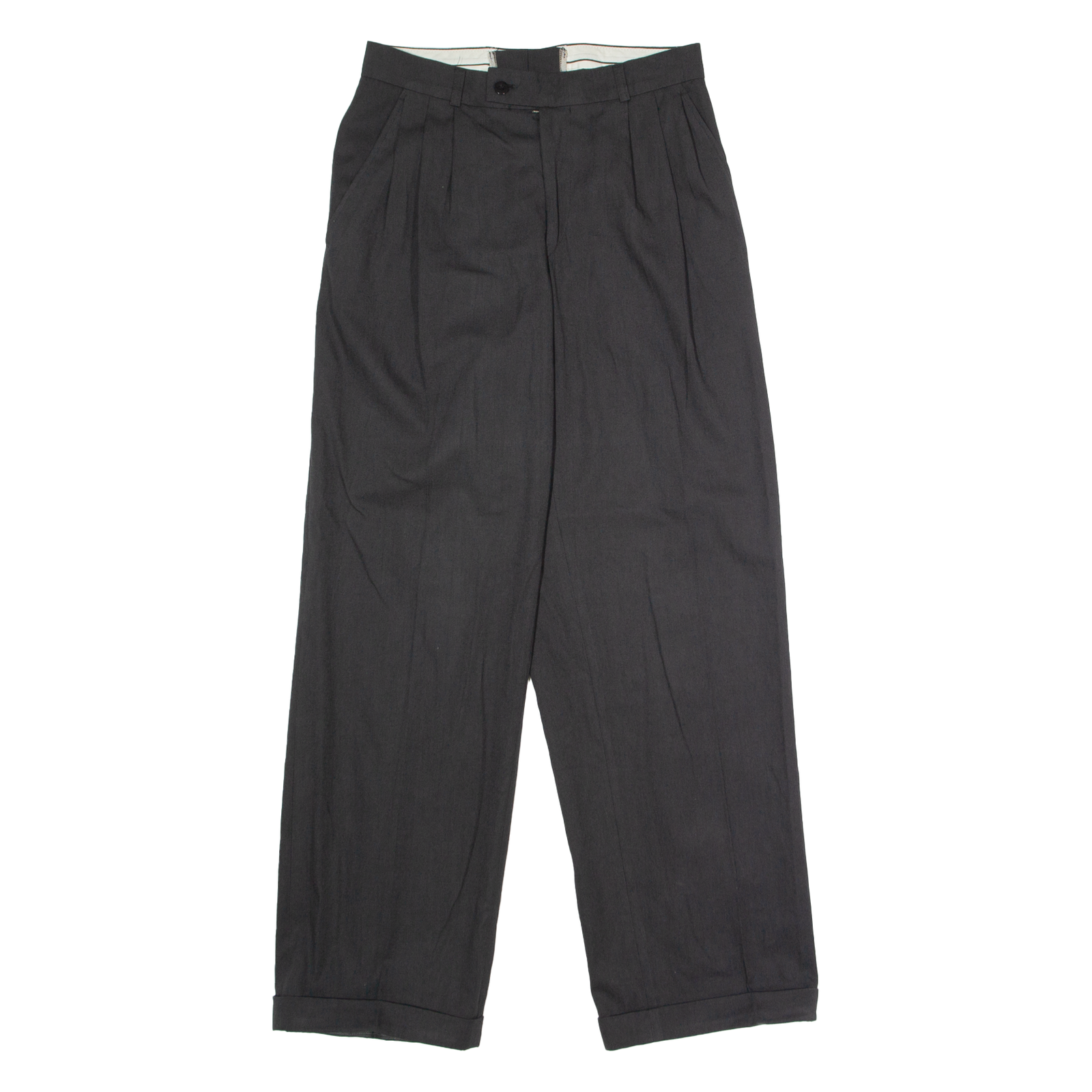 Mens Trousers Black Regular Straight W28 L29 Refurbished - N/A refurbished available on Cerqular