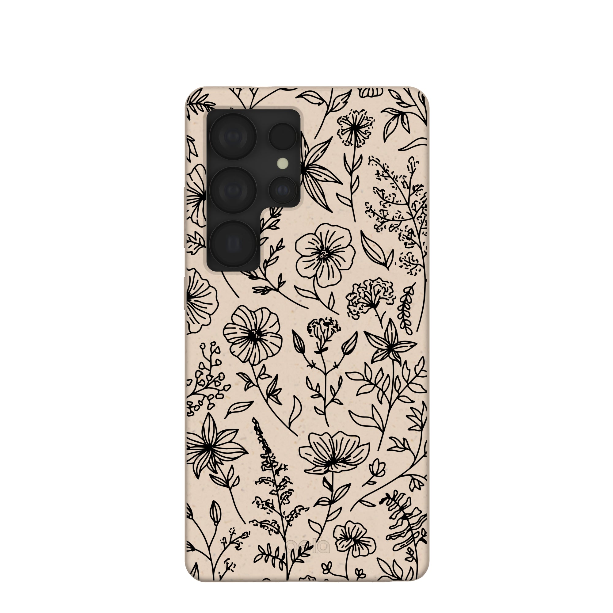 Seashell Wild Flower Samsung Galaxy S25 Ultra Case Refurbished - Pela Case refurbished available on Cerqular