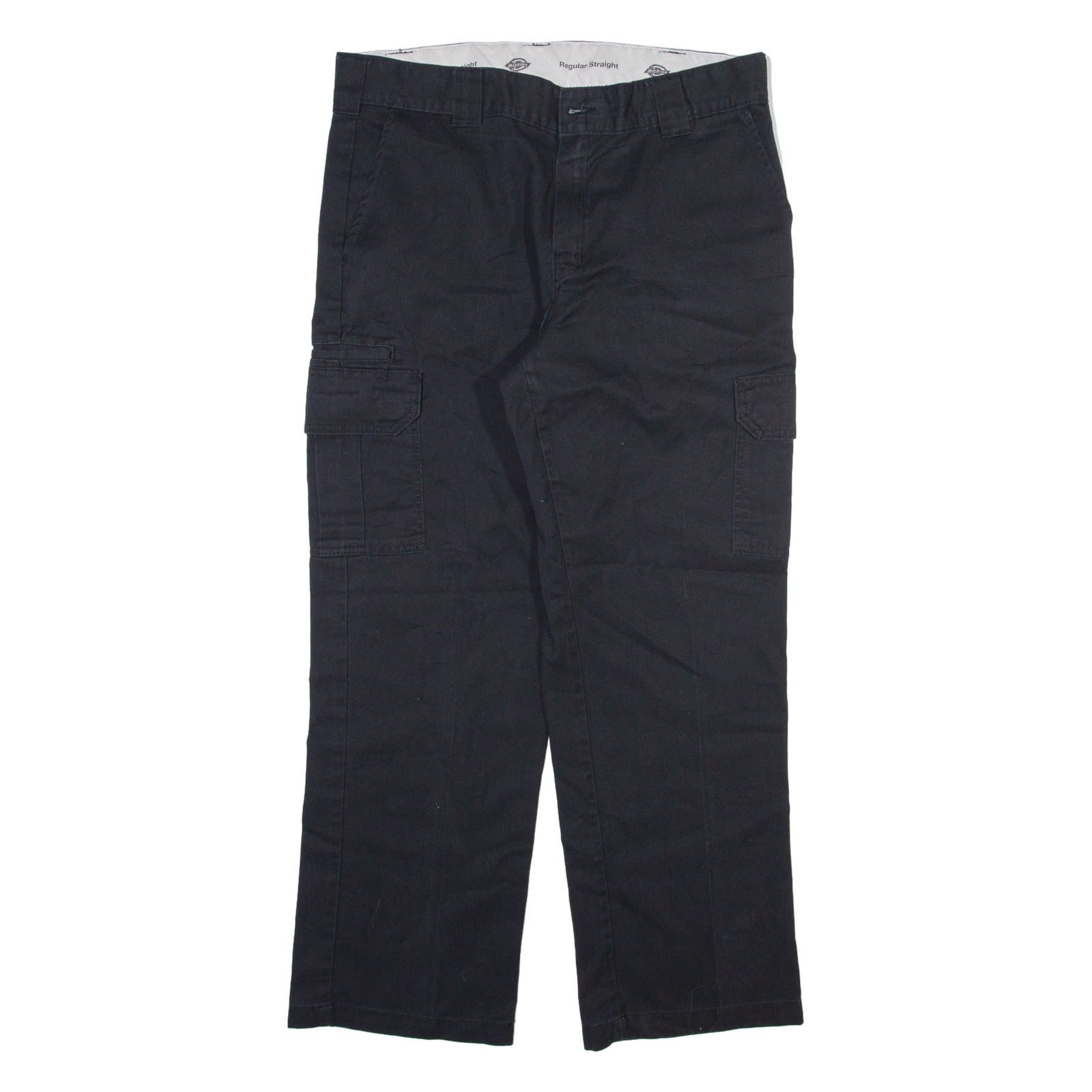 DICKIES Cargo Mens Trousers Black Regular Straight W36 L30 Refurbished - N/A refurbished available on Cerqular