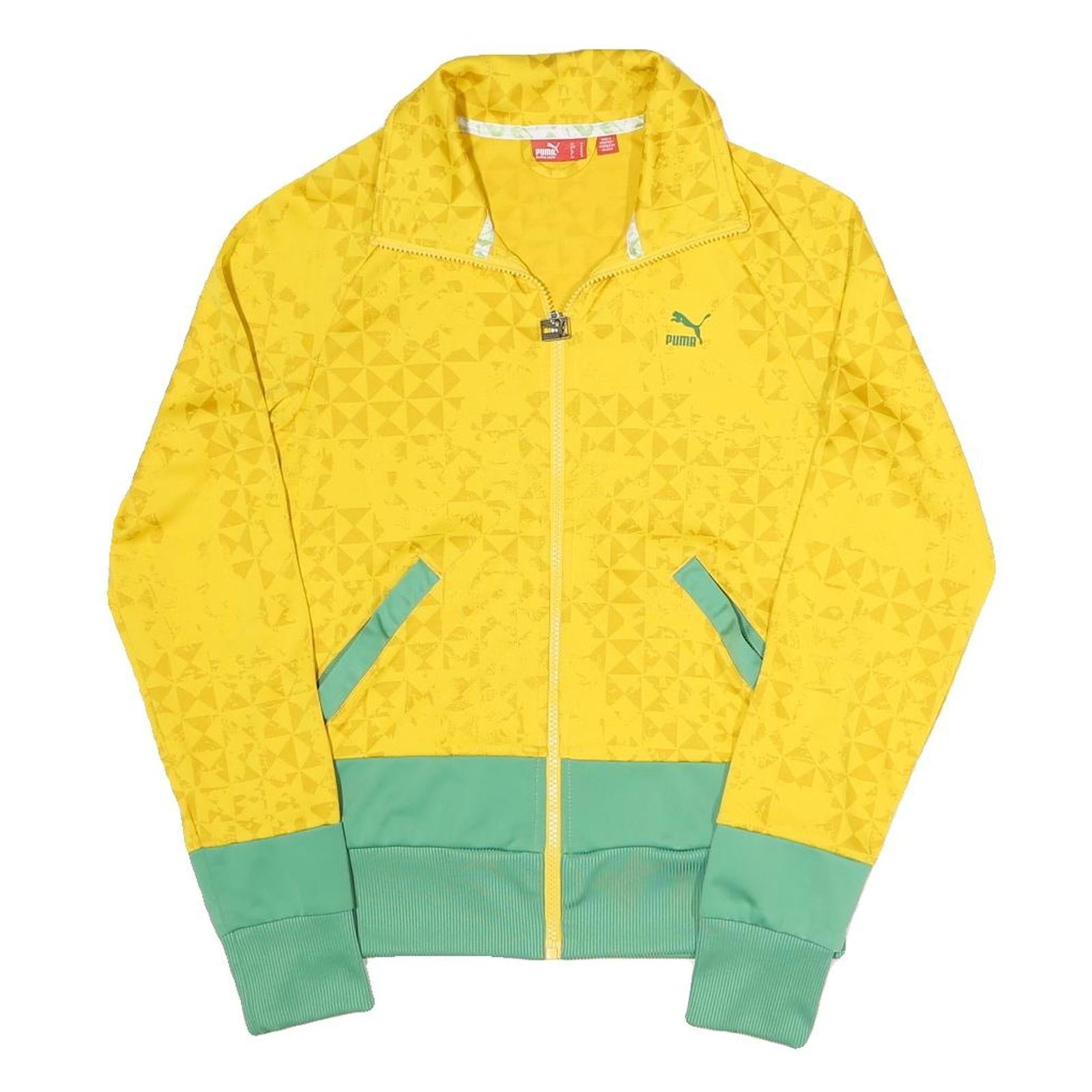 Buy PUMA Womens Yellow & Green Polyester Blend Track Jacket UK 12 Zip Plain Refurbished - $41.59 PUMA Womens Yellow & Green Polyester Blend Track Jacket UK 12 Zip Plain Refurbished - N/A refurbished available on Cerqular