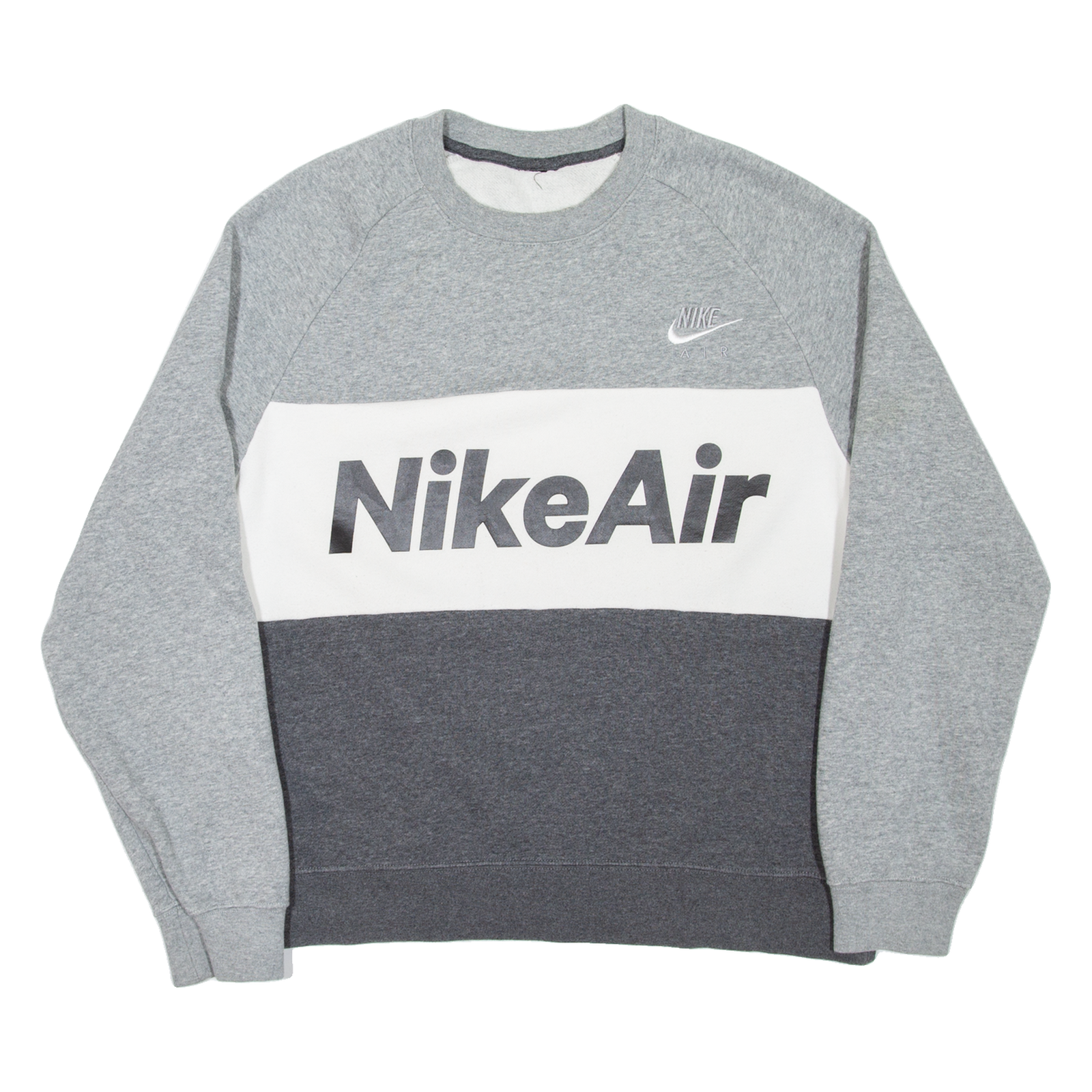 NIKE AIR Mens Sweatshirt Grey S Refurbished - N/A refurbished available on Cerqular