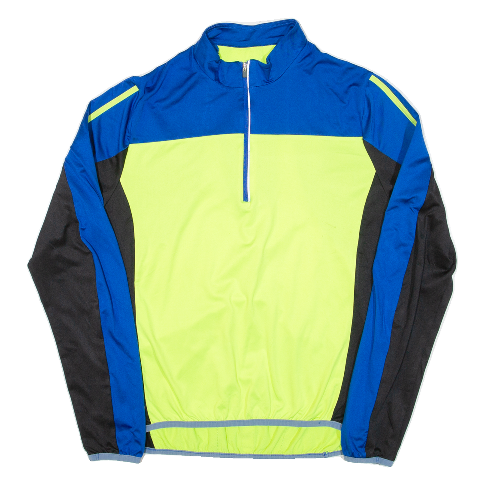 CRANE Cycling Mens Jersey Blue Long Sleeve 1/2 Zip XL Refurbished - N/A refurbished available on Cerqular