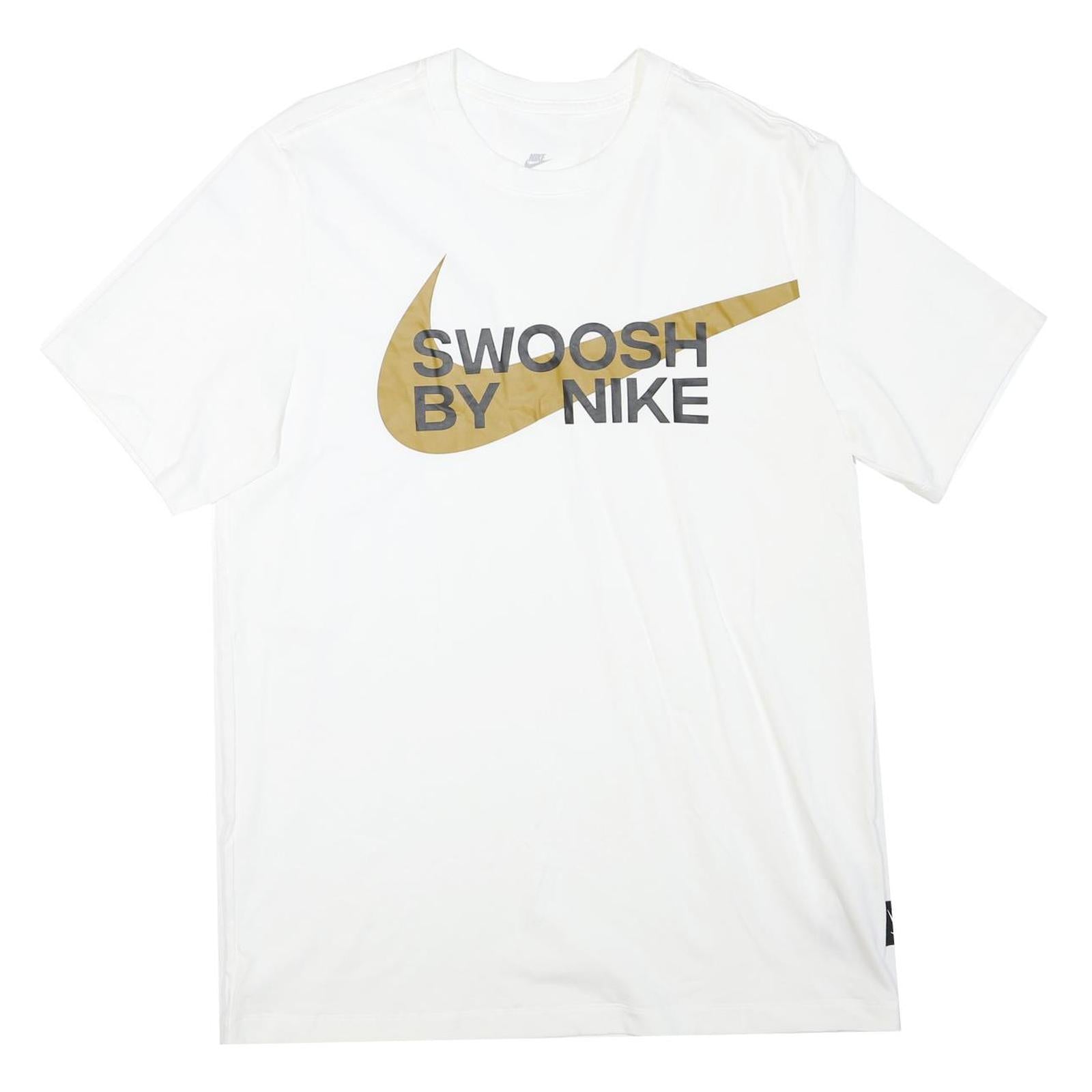 NIKE Mens White Graphic T-Shirt M Short Sleeve Crew Neck Casual Sportswear Refurbished - N/A refurbished available on Cerqular