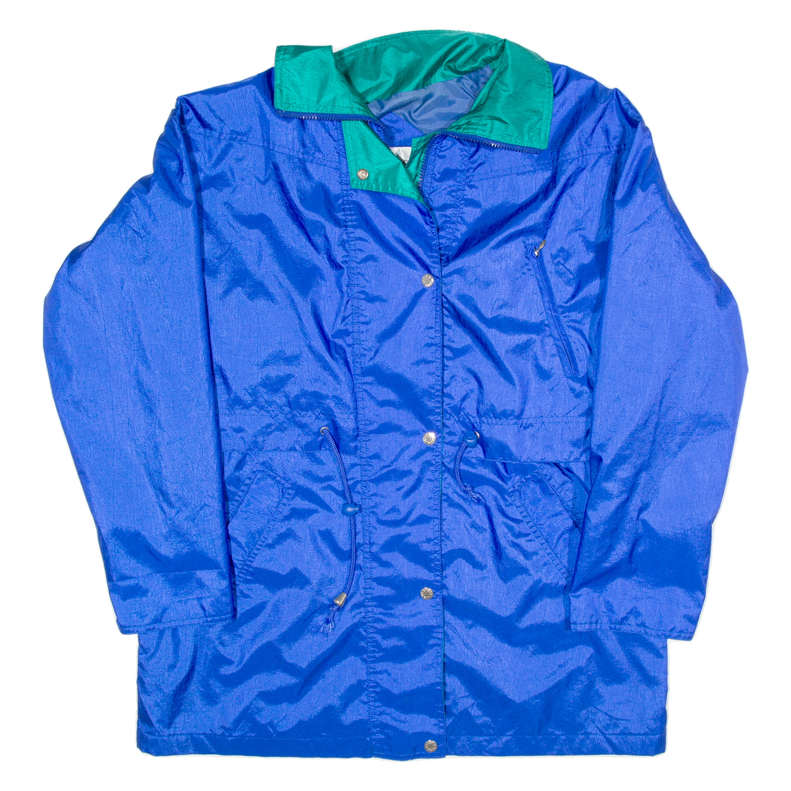 INNOVATIONS BY IZZI Womens Jacket Blue 90s L Refurbished - N/A refurbished available on Cerqular