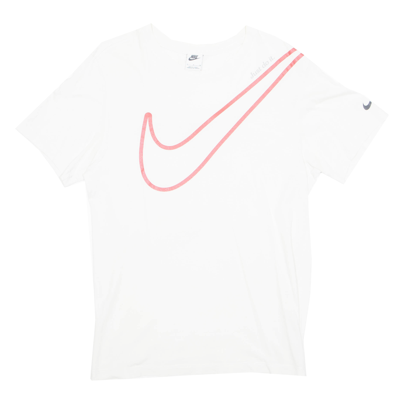NIKE Mens T-Shirt White S Refurbished - N/A refurbished available on Cerqular
