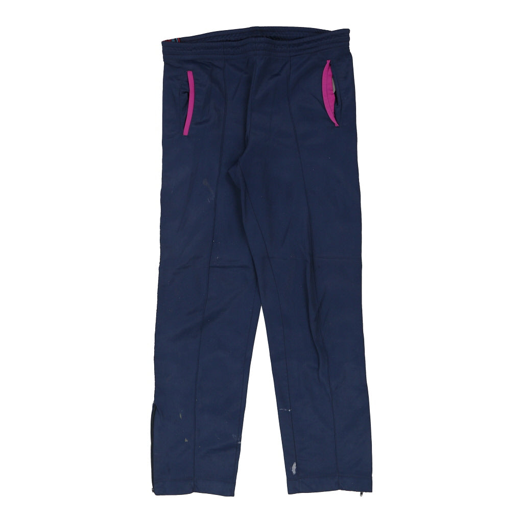 Asics Tracksuit - Medium Blue Polyester Refurbished - Thrifted (note: this is a term often used to describe second- refurbished available on Cerqular