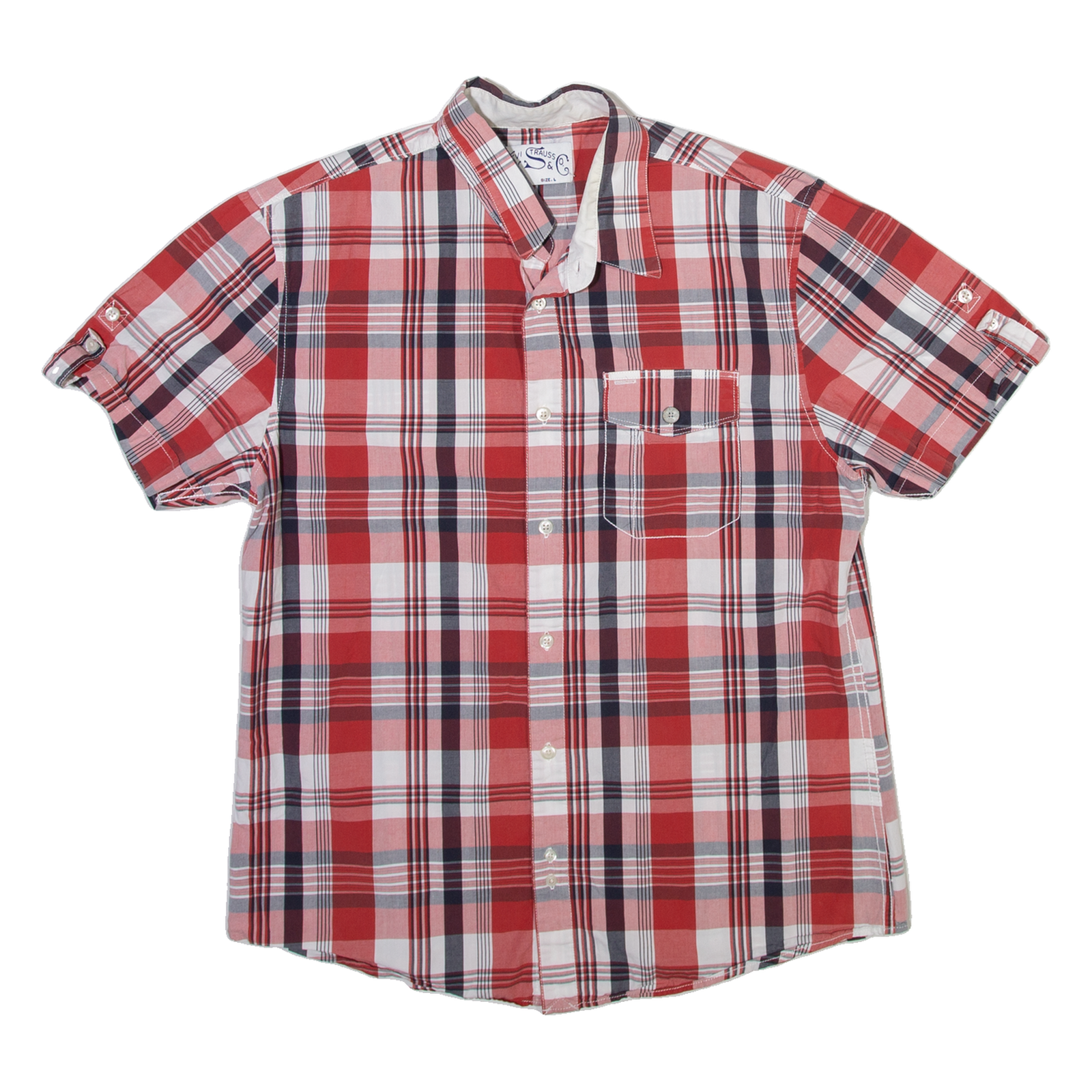 Buy LEVI'S Mens Shirt Red Check L Refurbished - $31.19 LEVI'S Mens Shirt Red Check L Refurbished - N/A refurbished available on Cerqular