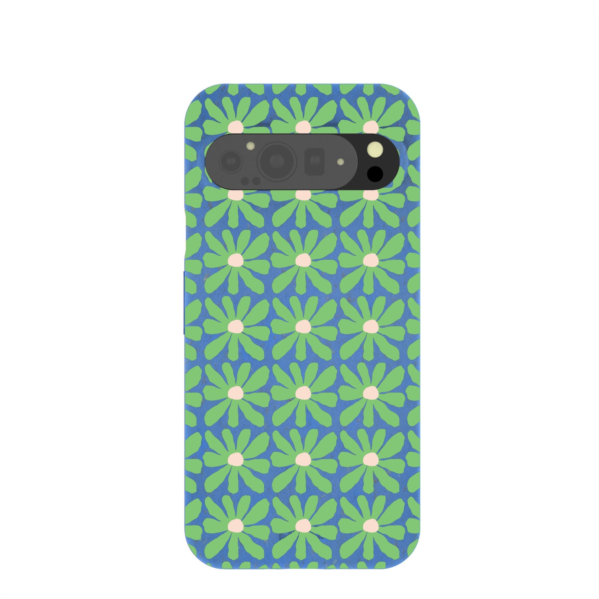 Electric Blue Flower Child Google Pixel 9 Pro XL Case Refurbished - Pela Case refurbished available on Cerqular