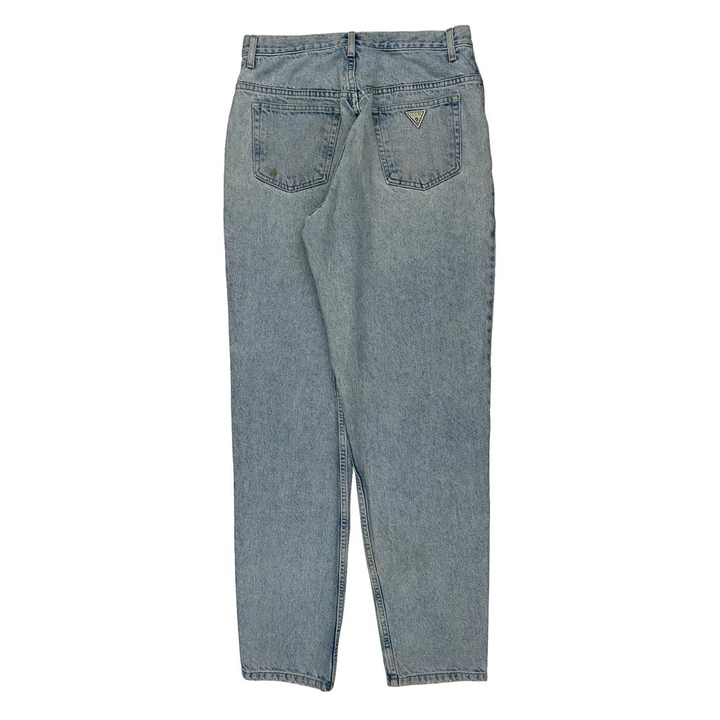 Guess Jeans - 31W UK 14 Light Wash Cotton Refurbished - Thrifted (note: this is a term often used to describe second- refurbished available on Cerqular