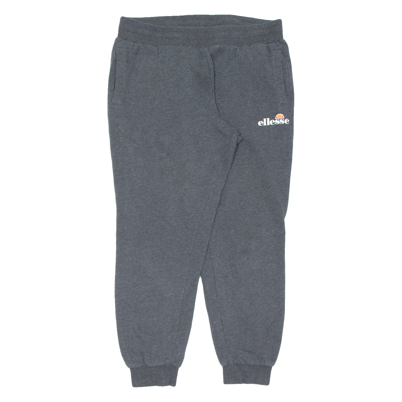 ELLESSE Womens Joggers Grey Tapered UK 14 W32 L28 Refurbished - N/A refurbished available on Cerqular
