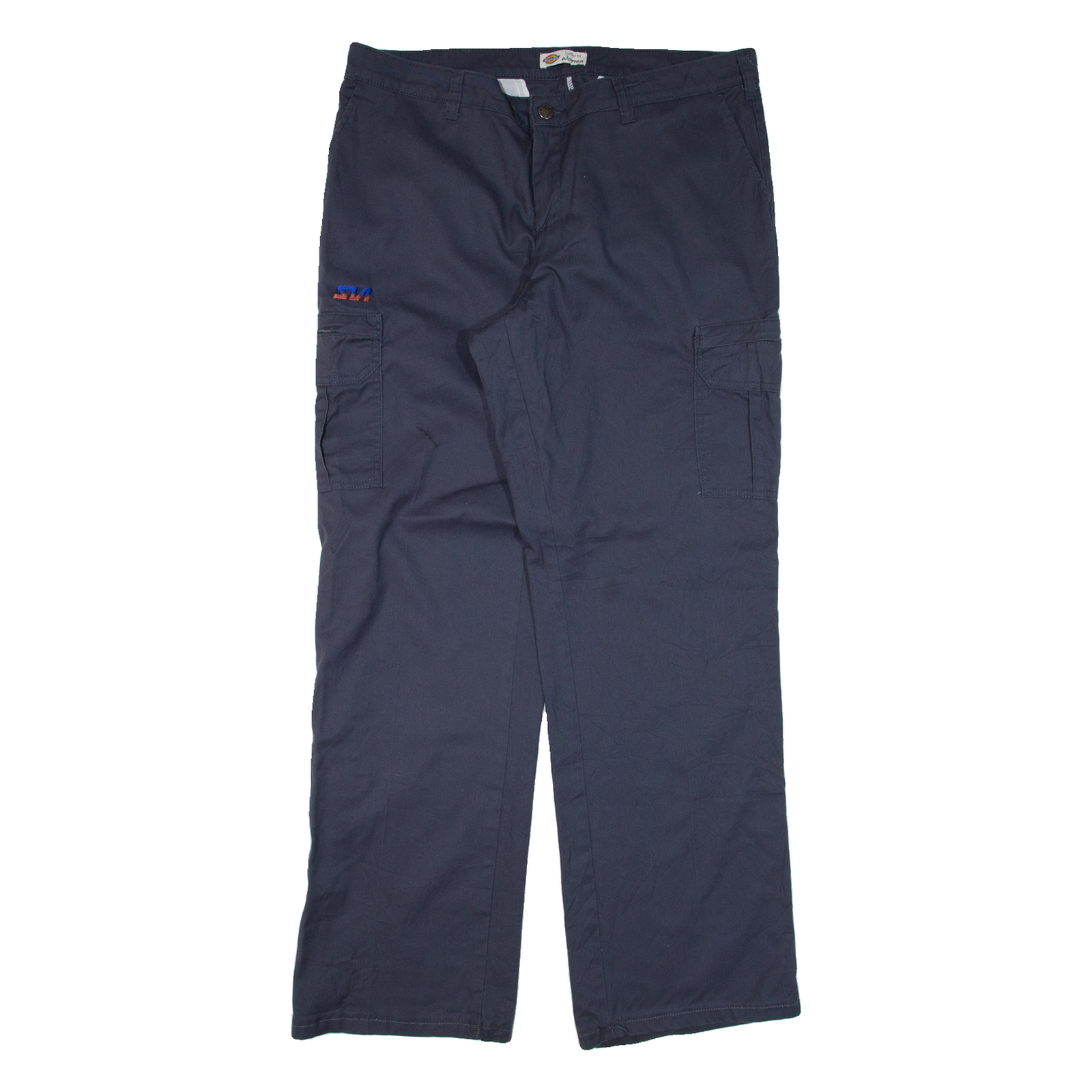 DICKIES Cargo Workwear Womens Trousers Grey Relaxed Straight W36 L32 Refurbished - N/A refurbished available on Cerqular