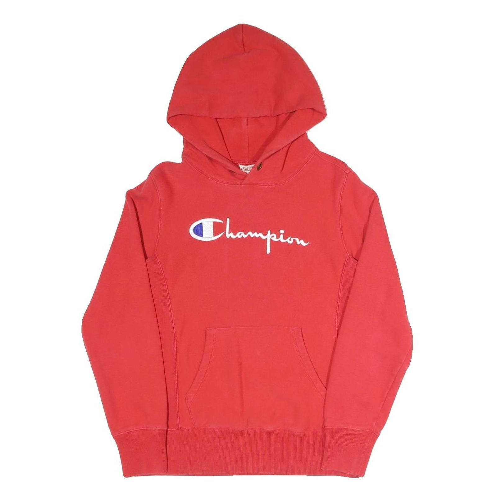 Buy CHAMPION REVERSE WEAVE Mens Red Hoodie M Embroidered Logo Cotton Blend Refurbished - $41.59 CHAMPION REVERSE WEAVE Mens Red Hoodie M Embroidered Logo Cotton Blend Refurbished - N/A refurbished available on Cerqular